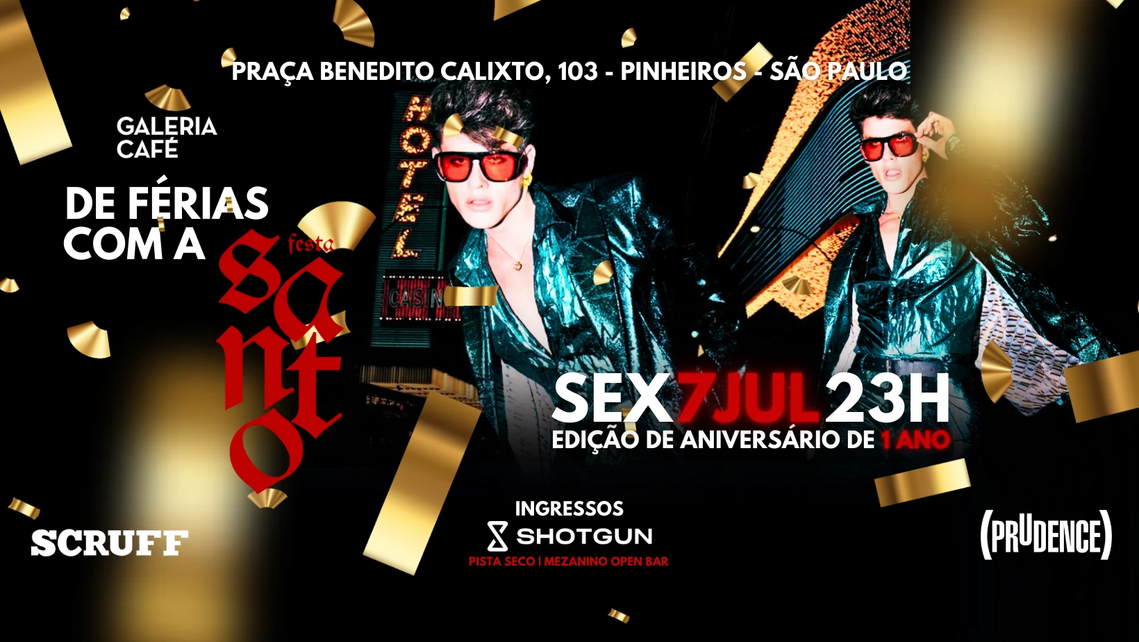 De Férias Com A Festa Santo • Open Bar