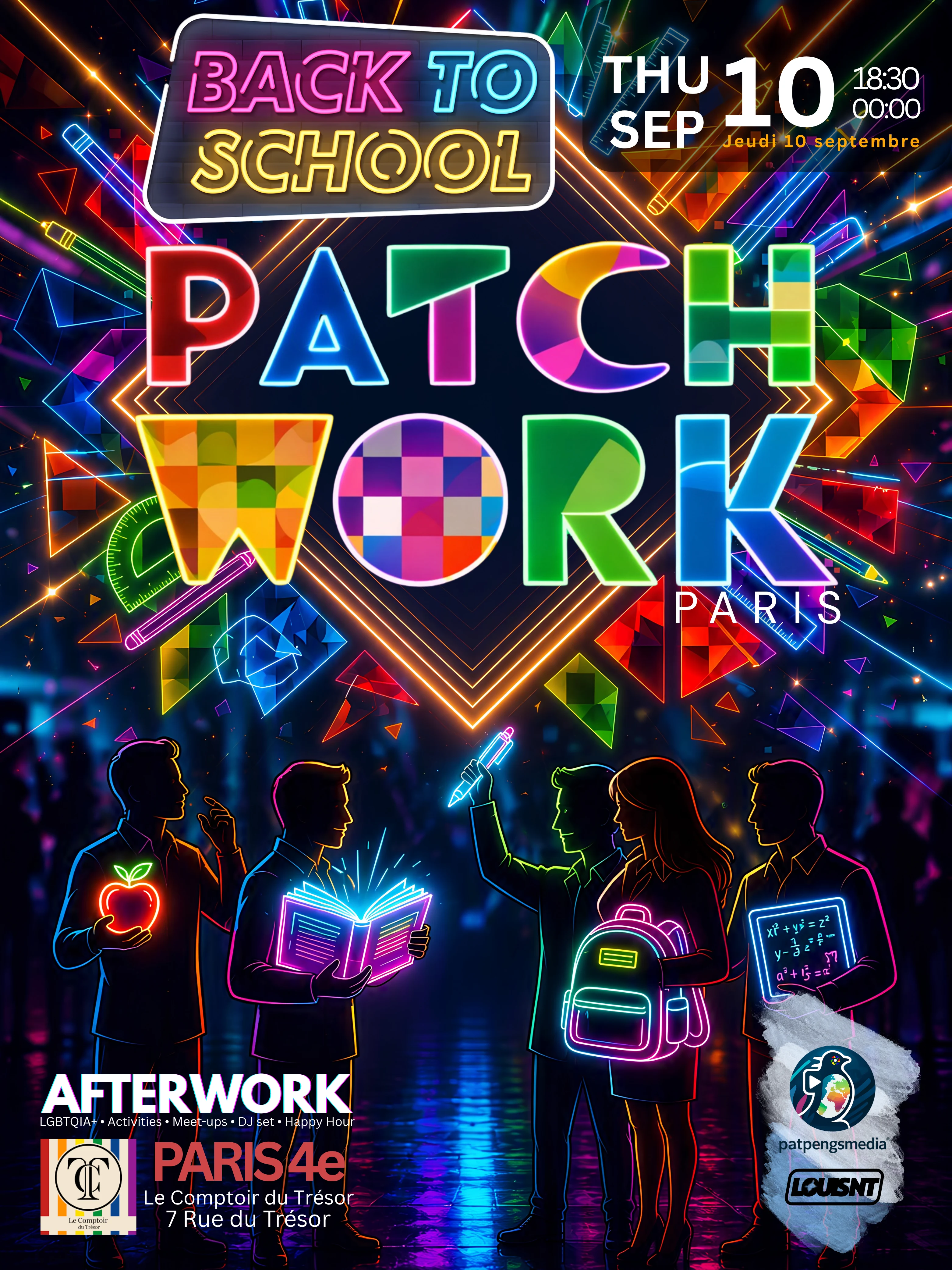 Patchwork Paris Afterwork Back To School Edition