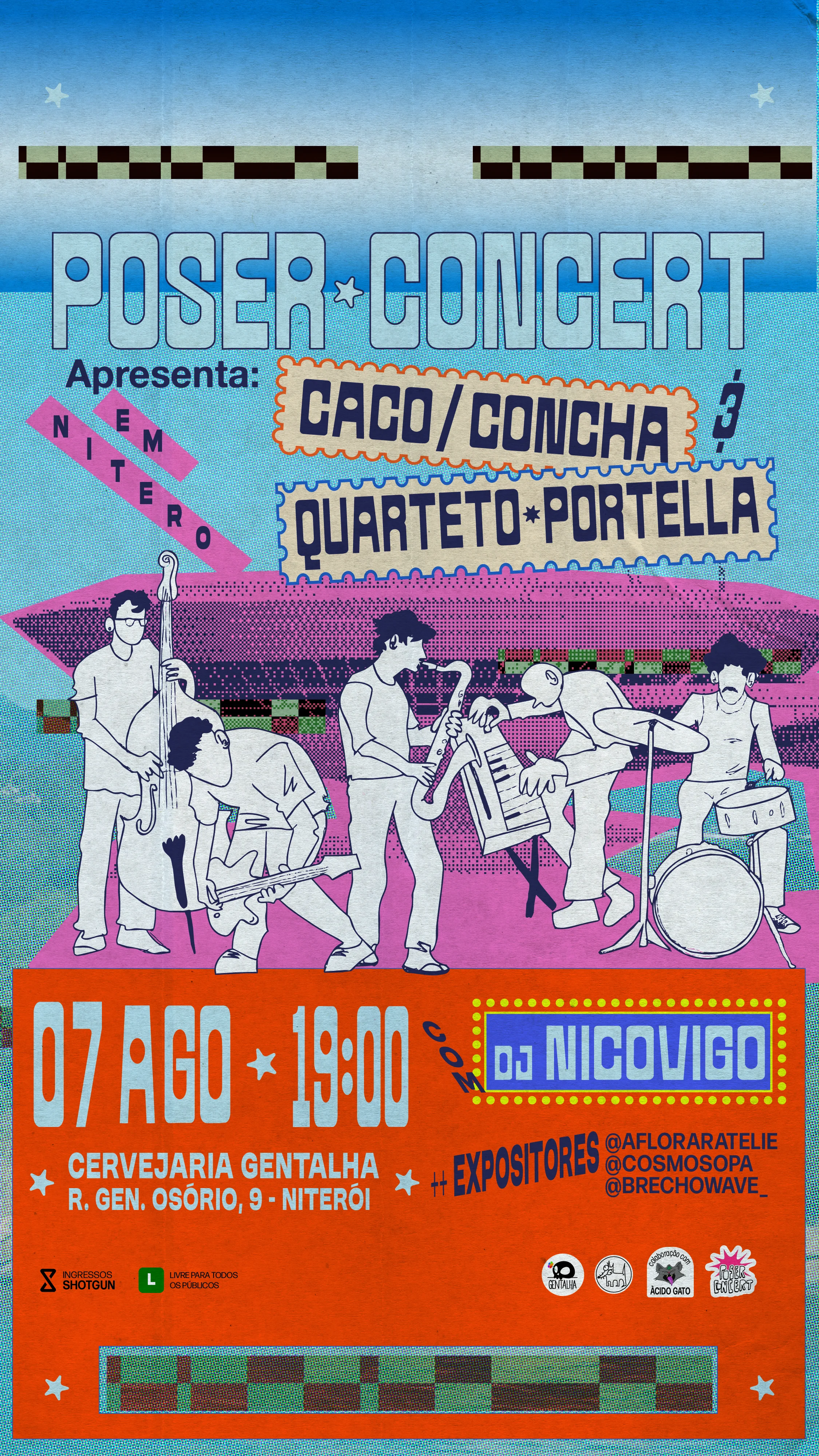 Caco/Concha E Quarteto Portella Em Niterói!