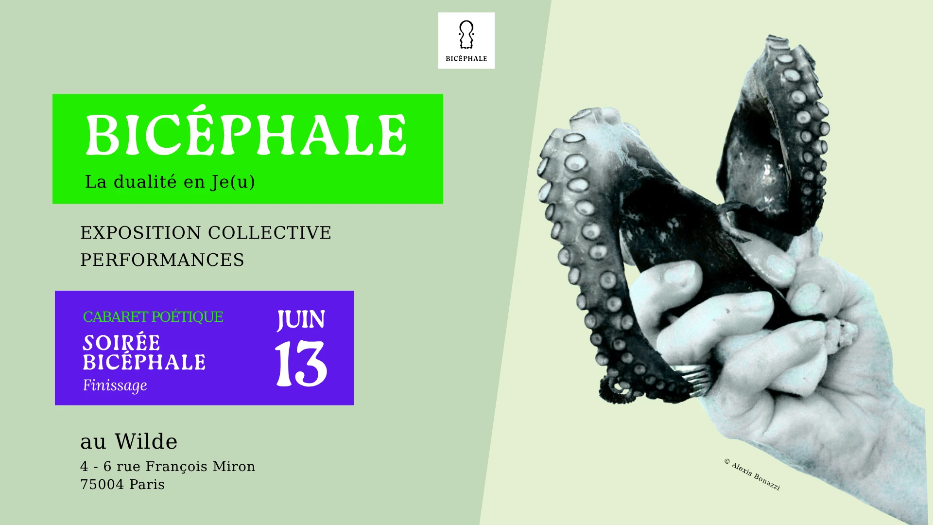 Bicéphale Finissage Poétique
