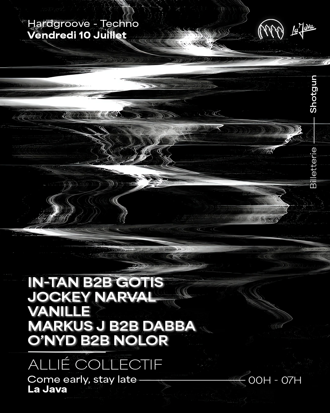 Allié :  Vanille, Jockey Narval, In-Tan B2b Gotis