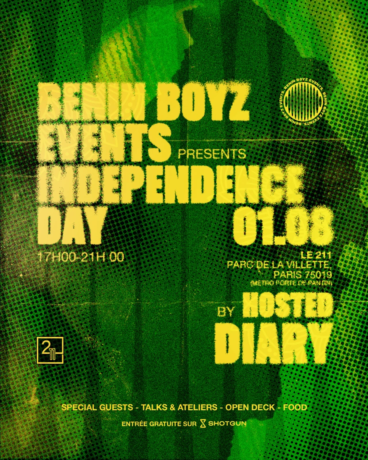 Benin Boyz Presents Independence Day — Day & Night Party