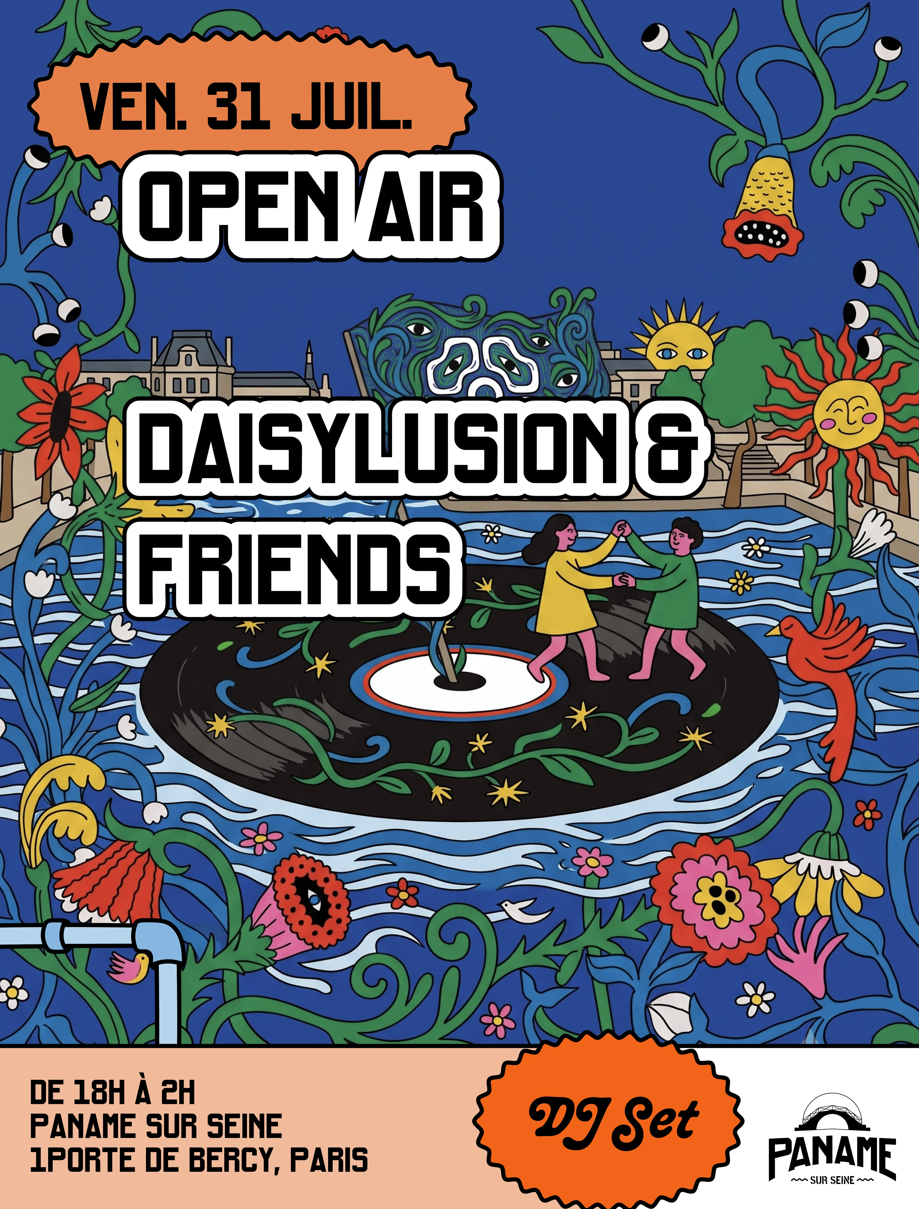 Open Air Daisylusion - Paname Sur Seine