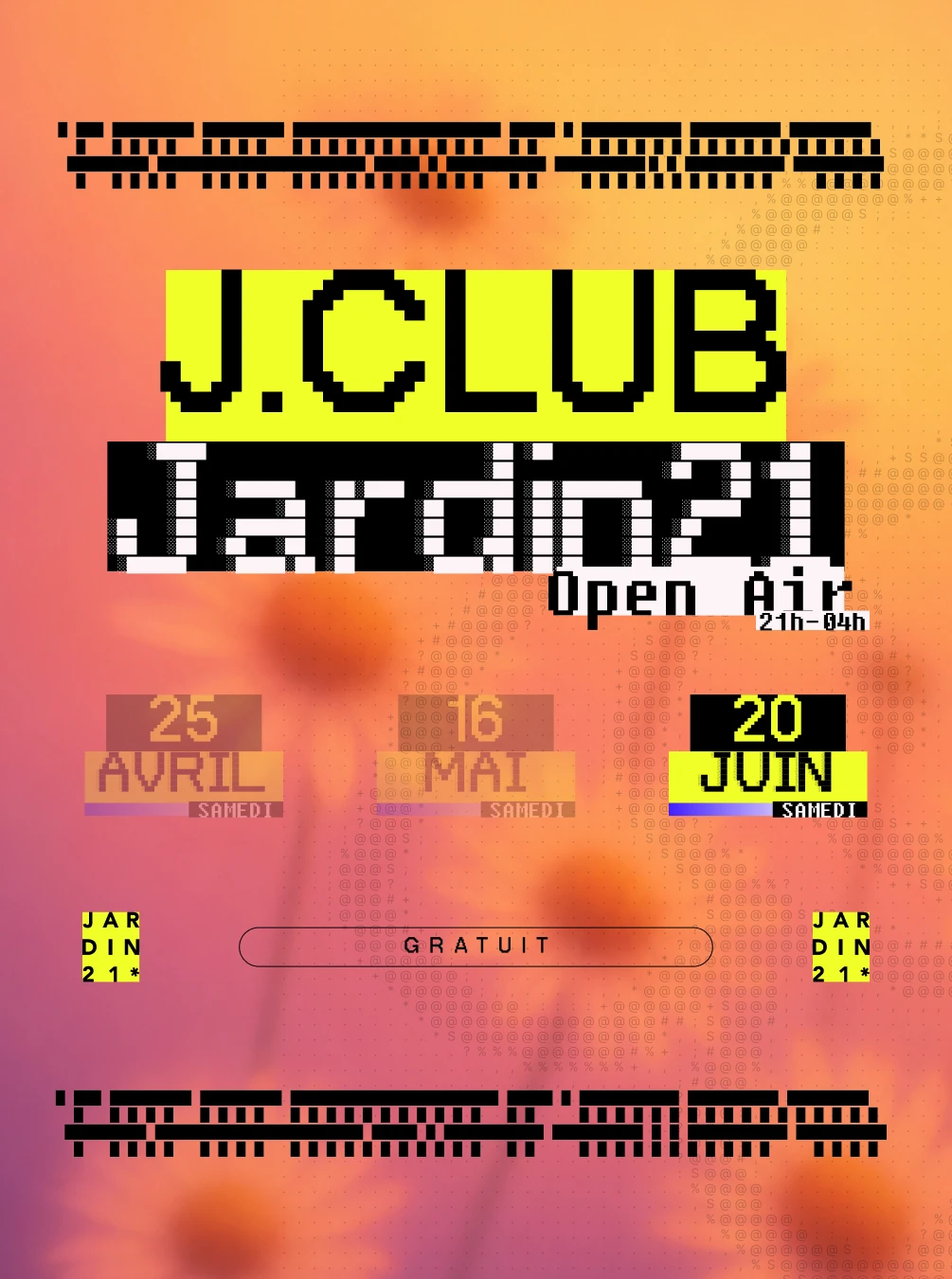 J.Club X Jardin21 - Open Air