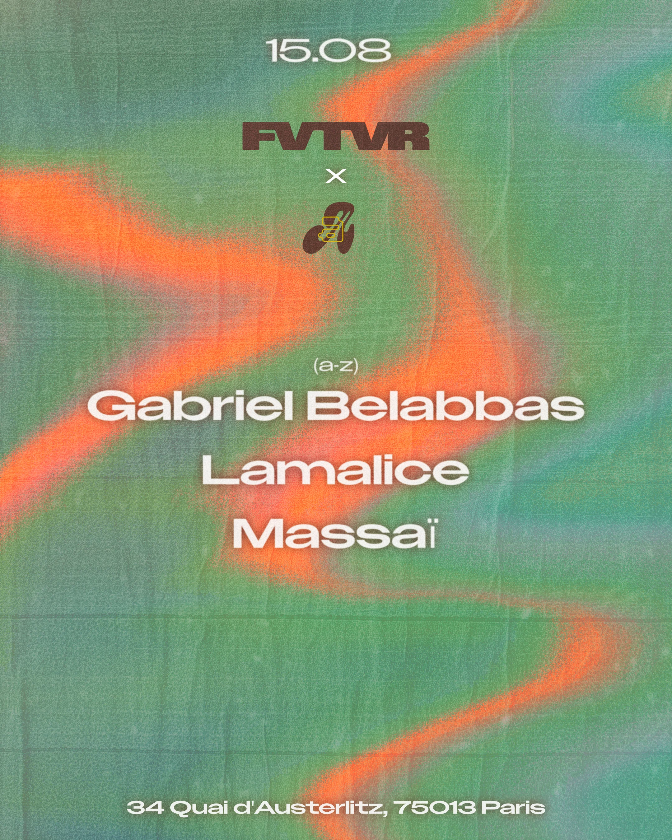 Fvtvr X Alto: Gabriel Belabbas, Lamalice, Massaï