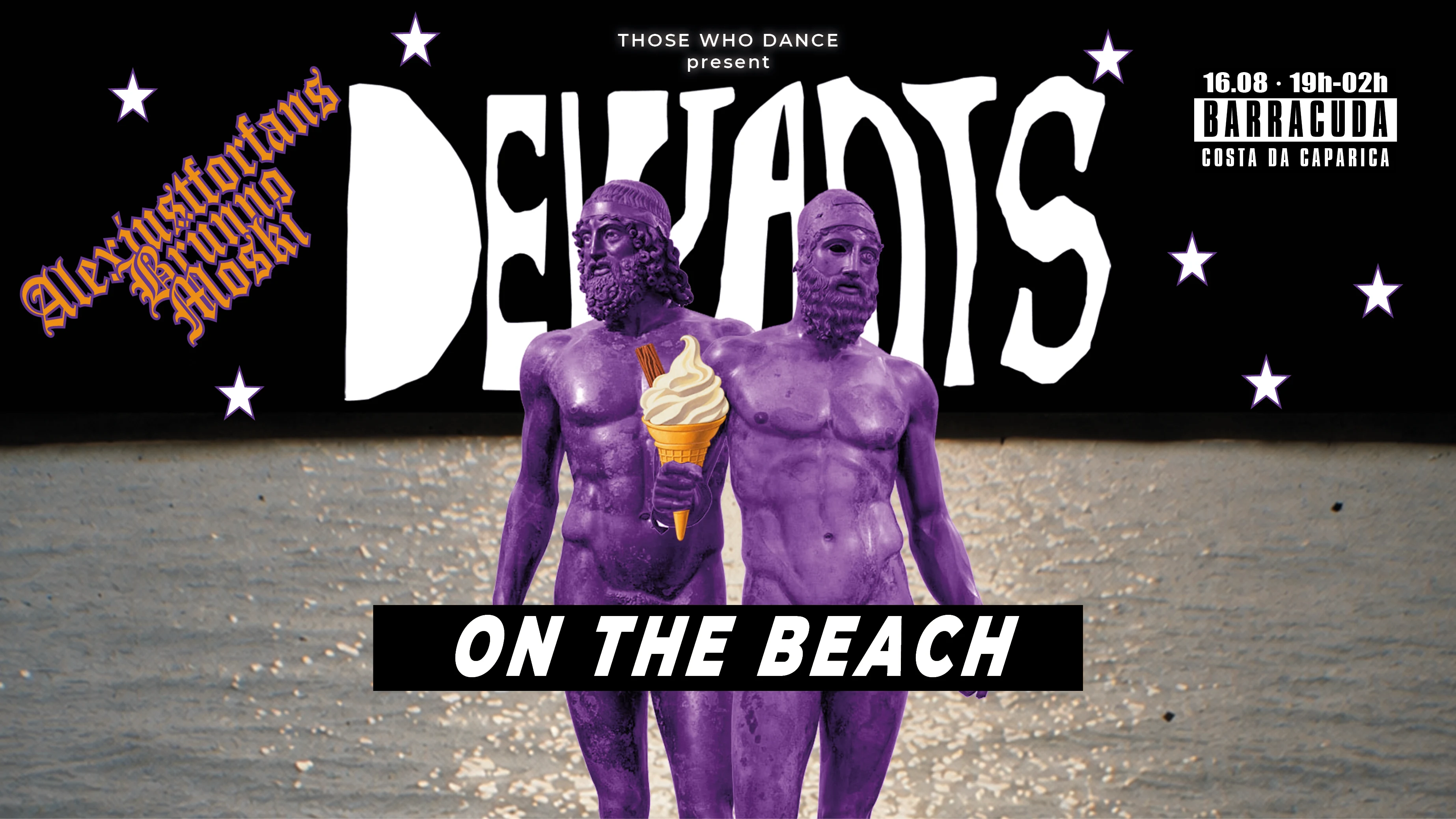 Deviants On The Beach - 16 August