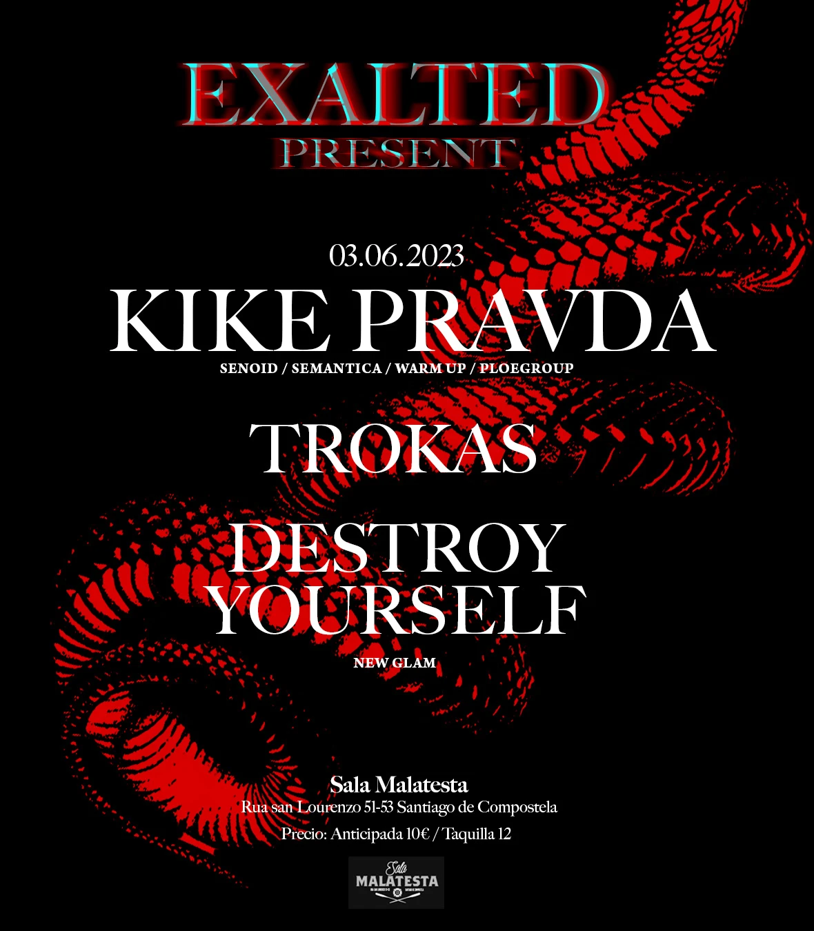 Exalted 03.06 Con Kike Pravda-Trokas-Destroy Yourself