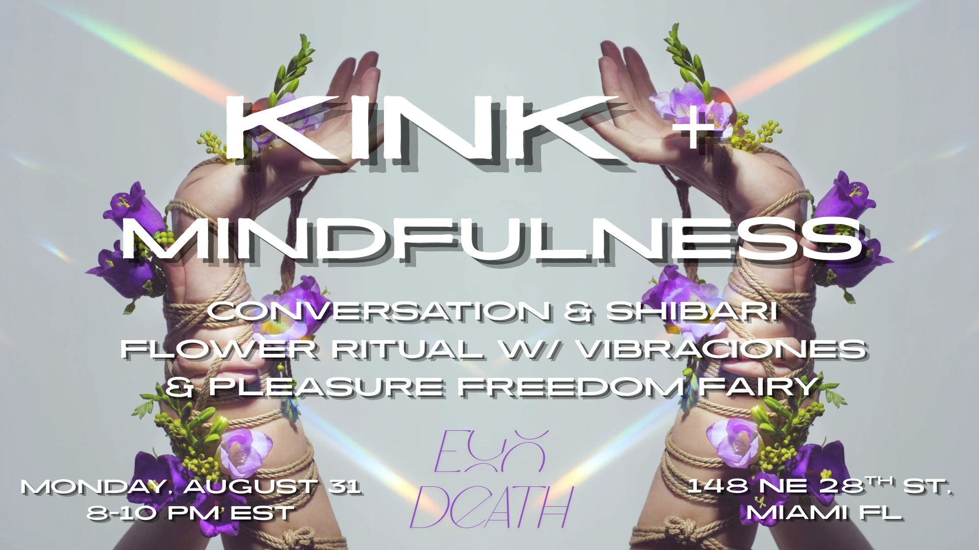 Kink & Mindfulness: Conversation & Shibari Flower Ritual