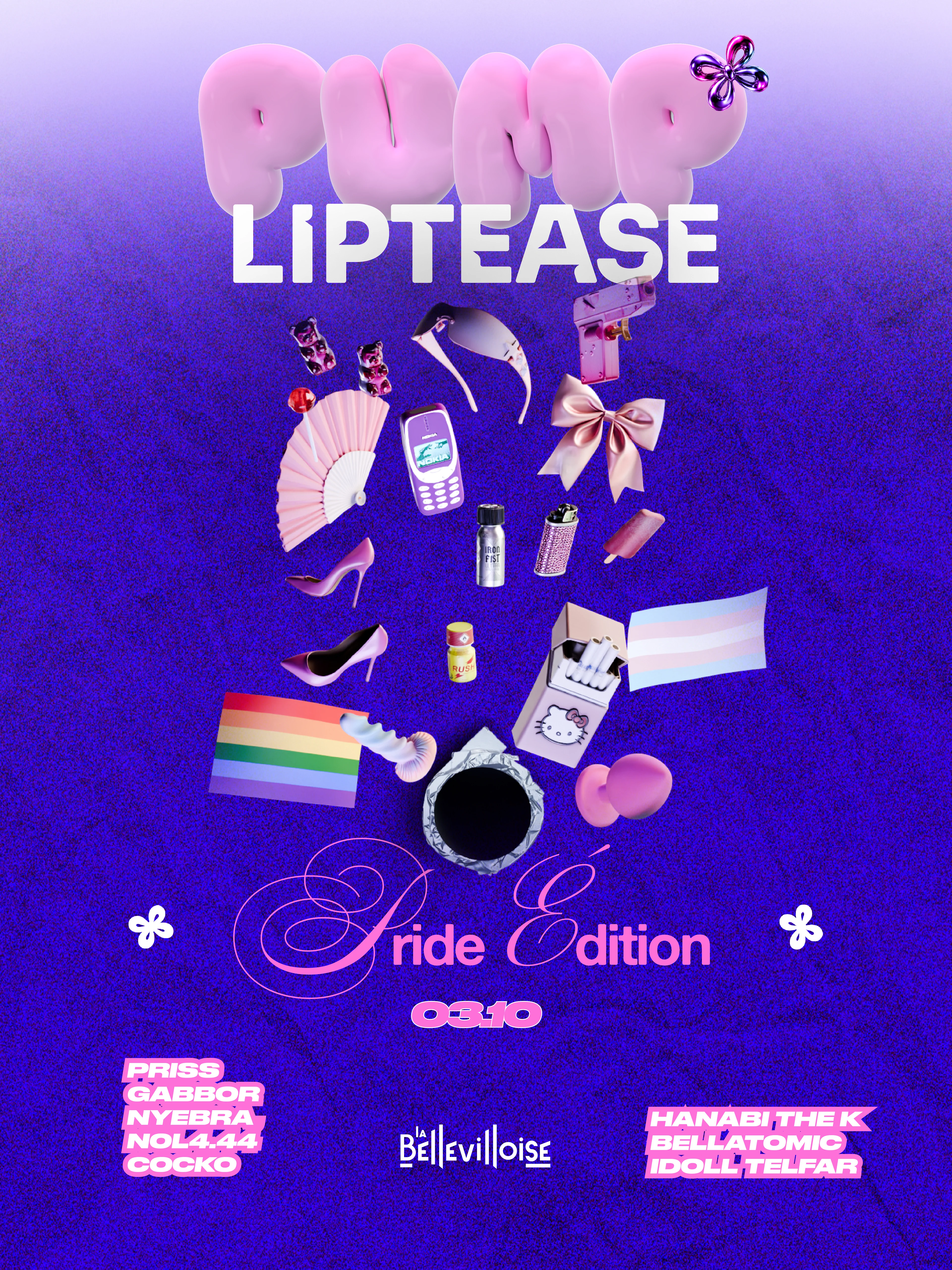 Pump X Liptease - Pride Edition | 03.10.26