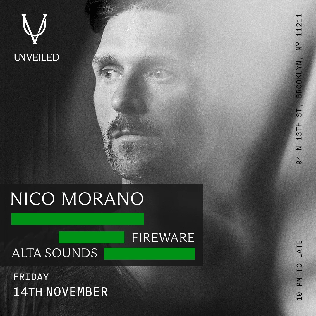 Melodic Nights: Nico Morano Live At Unveiled