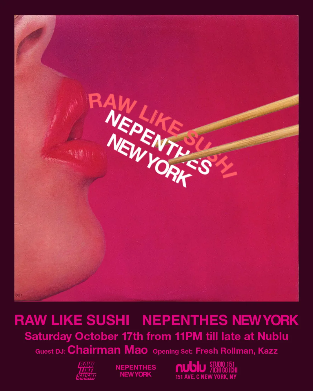 Raw Like Sushi - Nepenthes New York