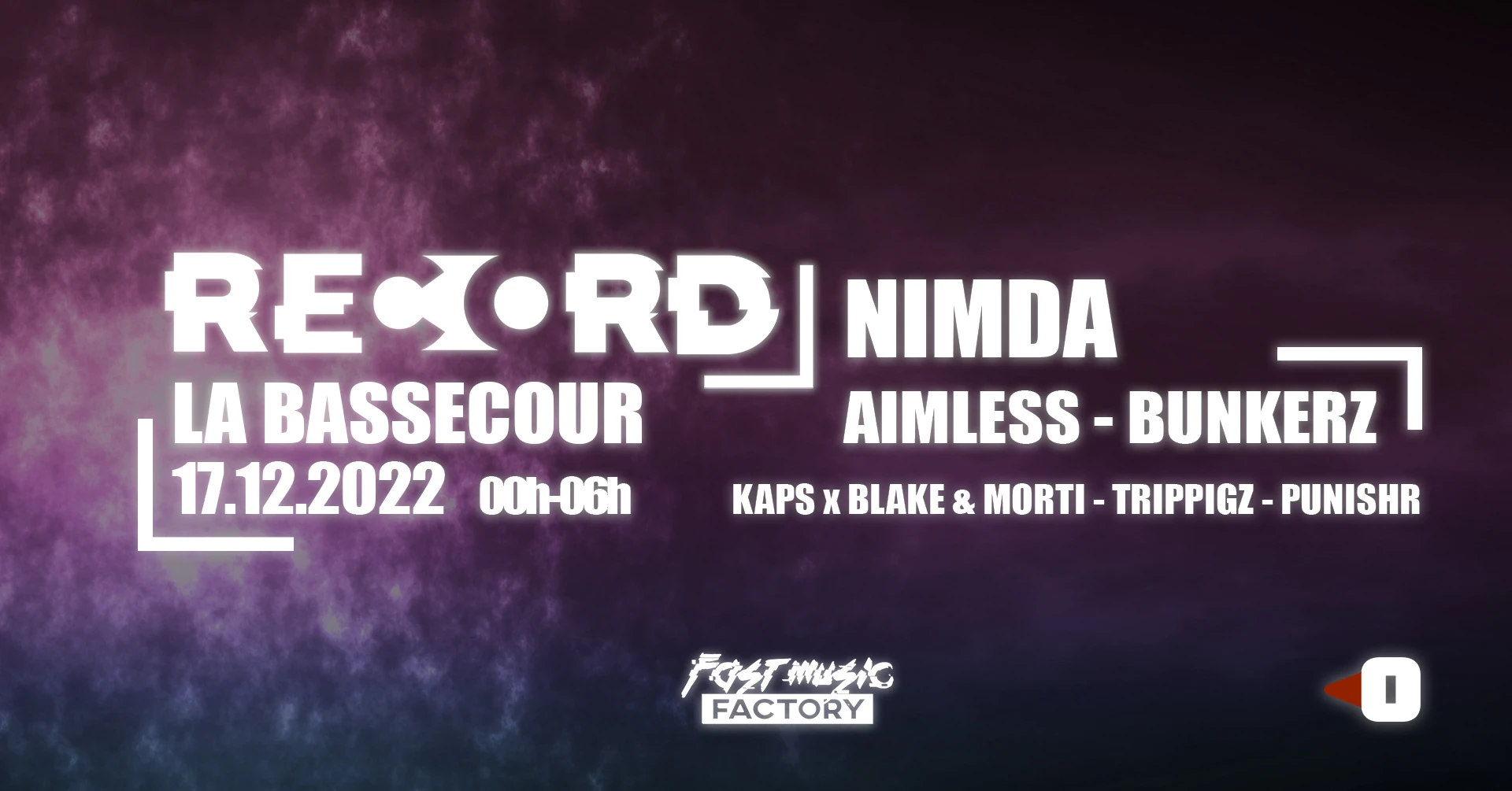 Record W/ Nimda, Aimless, Bunkerz & More