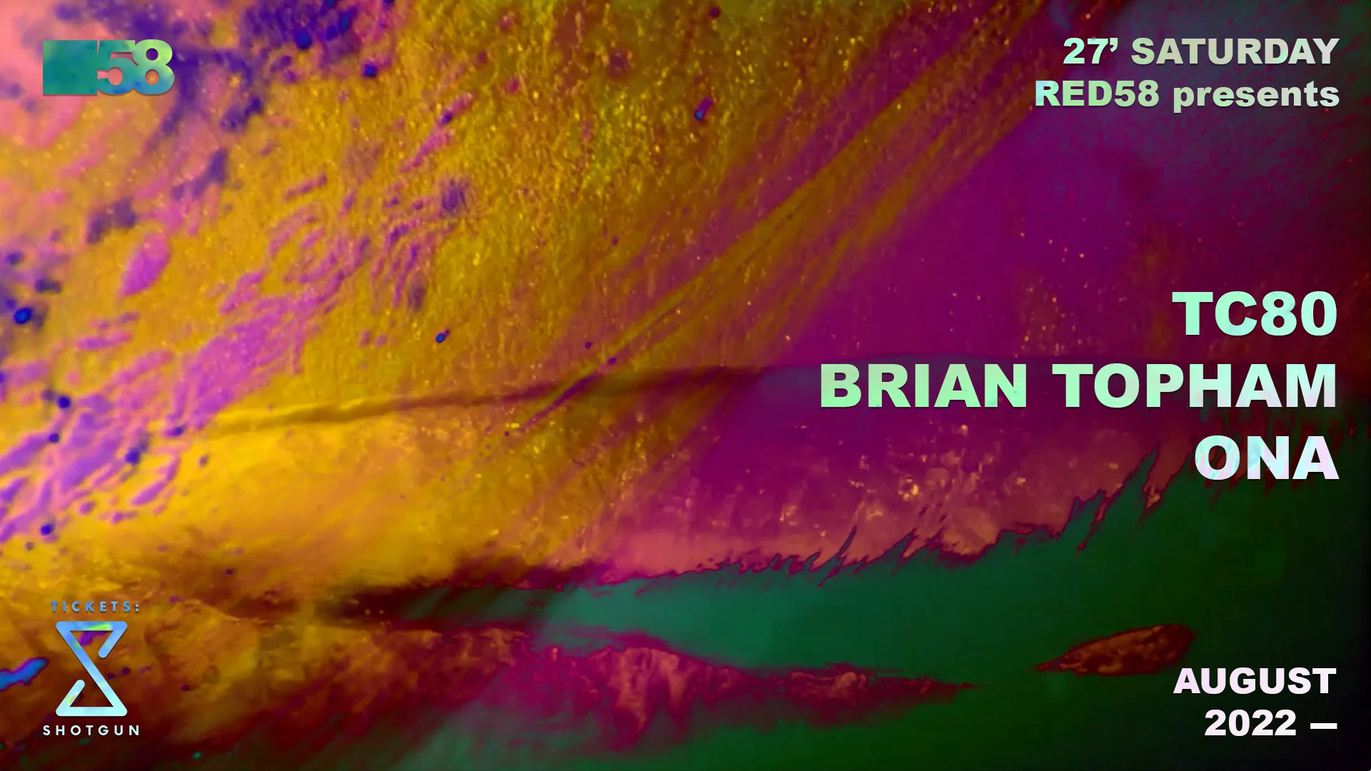Red58 Presents Tc80 / Brian Topham / Ona