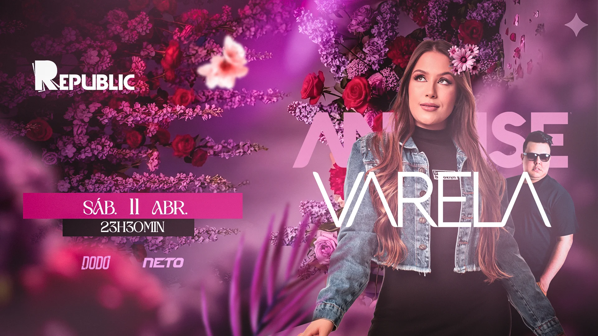 Anelise Varela + Dj Dodo