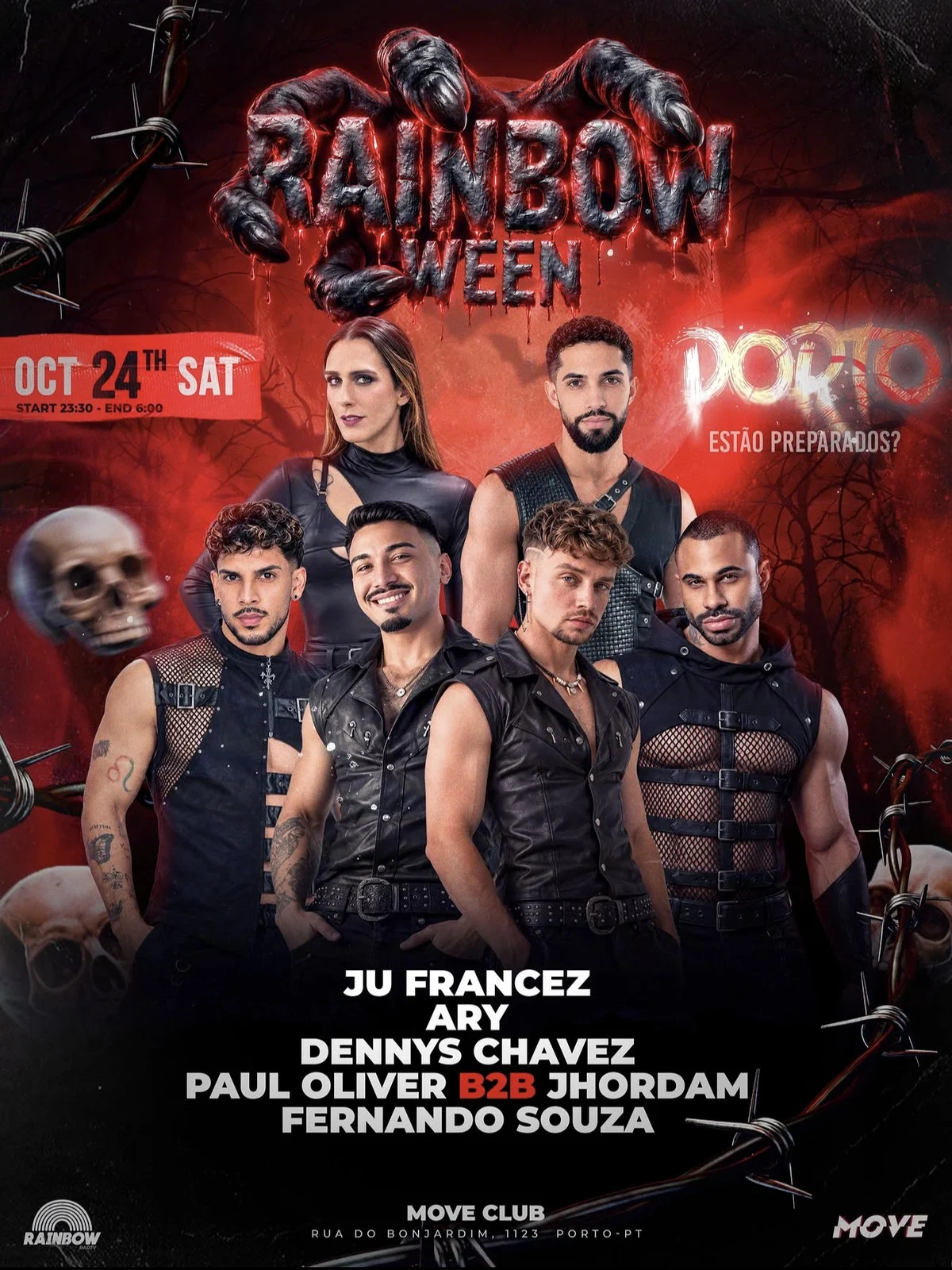Rainbow Ween - Halloween Porto