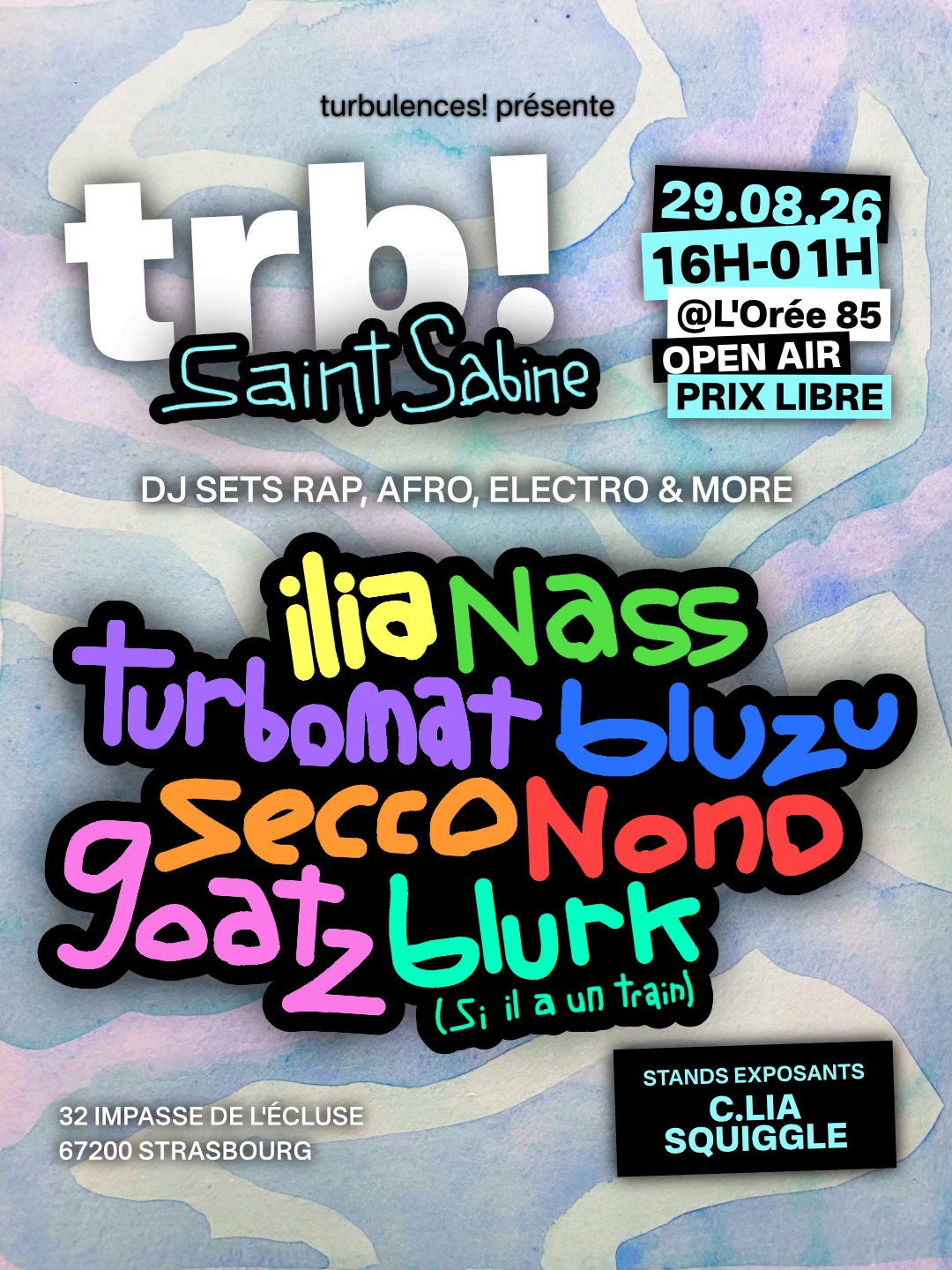 Trb! Saint Sabine - Open Air @ L’Orée 85