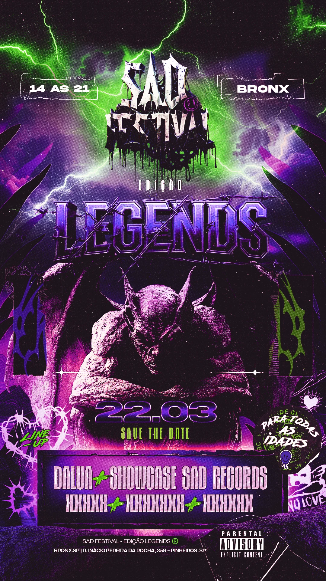 Sadfestival - Legends Tributo A XXX, Lil Peep & Juice Wrld
