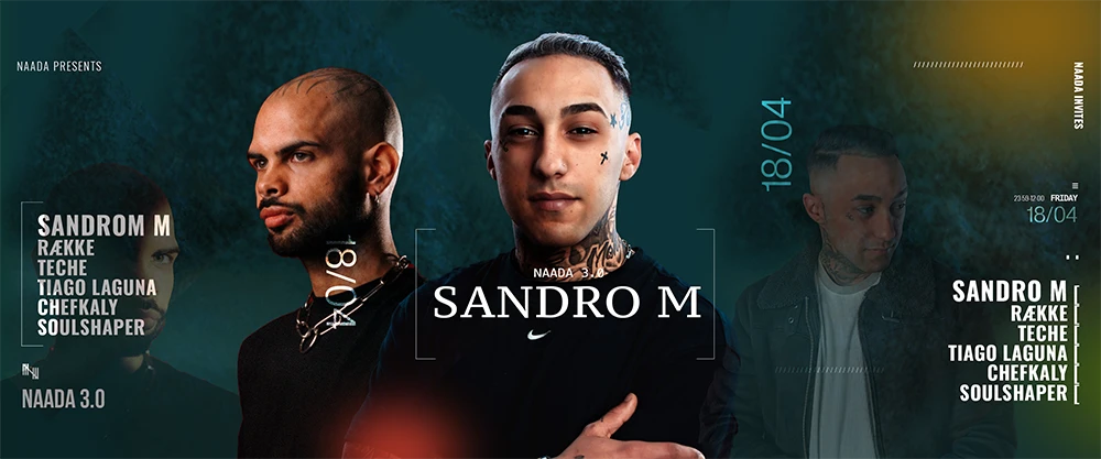 Sandro M, Række, Teche, Tiago Laguna, Chefkaly & Soulshaper