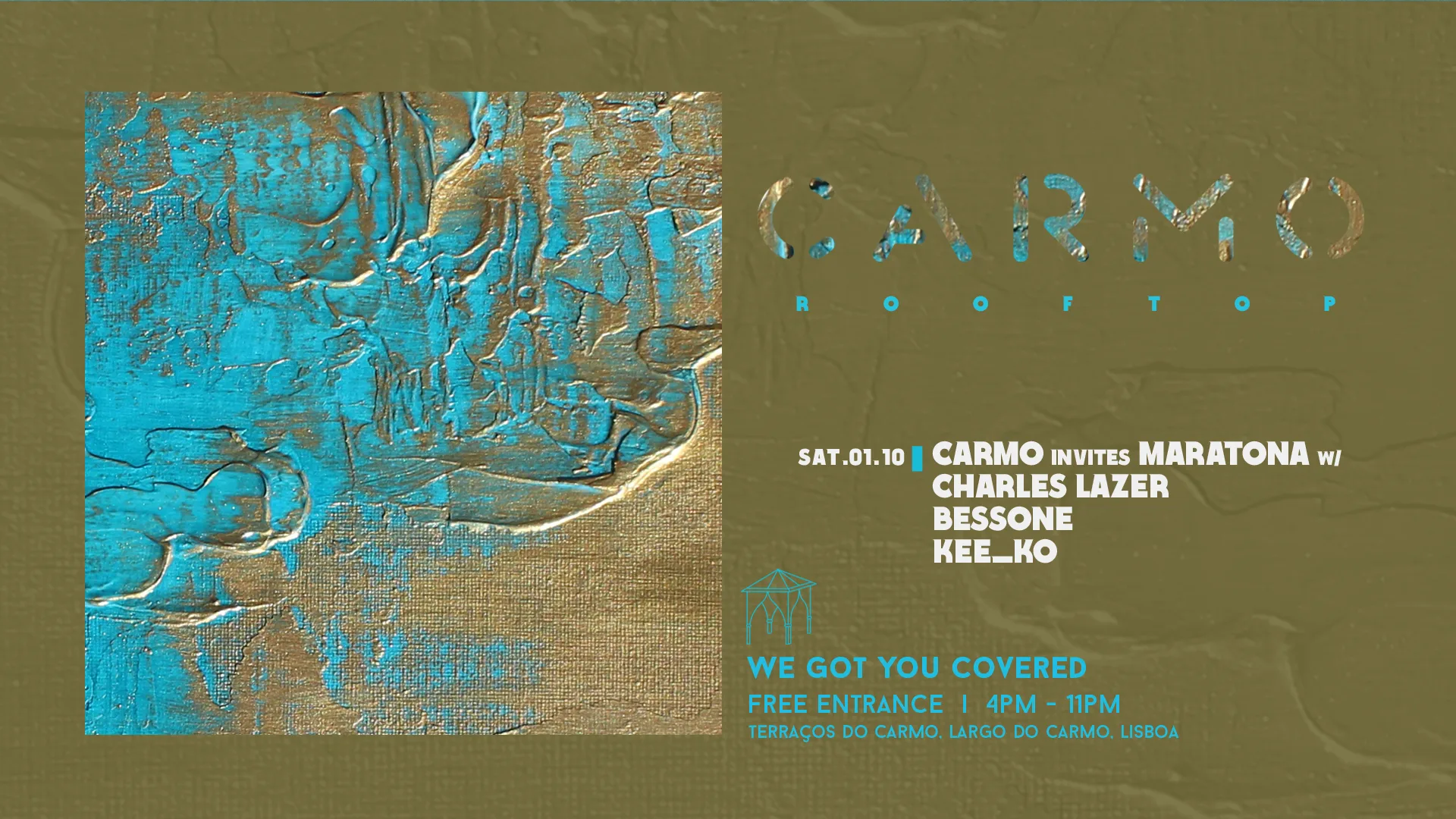 Carmo Rooftop Invites Maratona