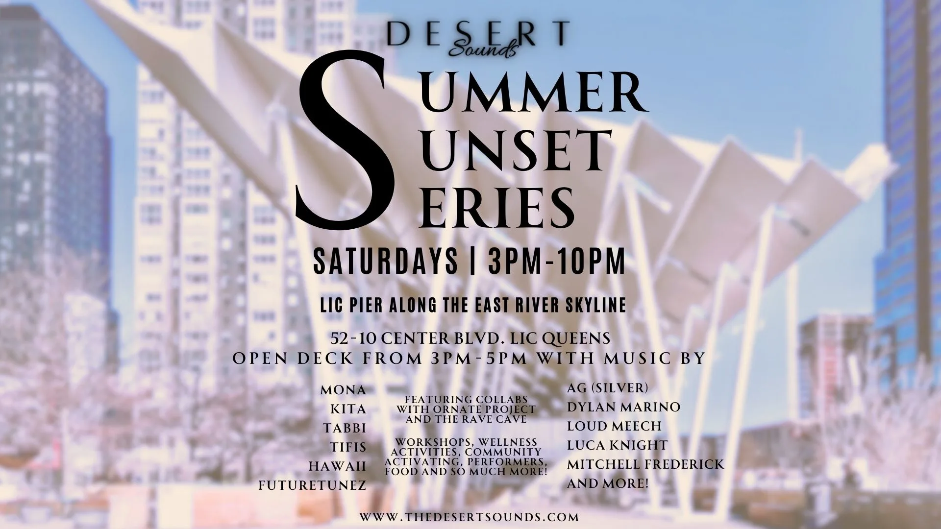 Desert Sounds Summer Sunset Series