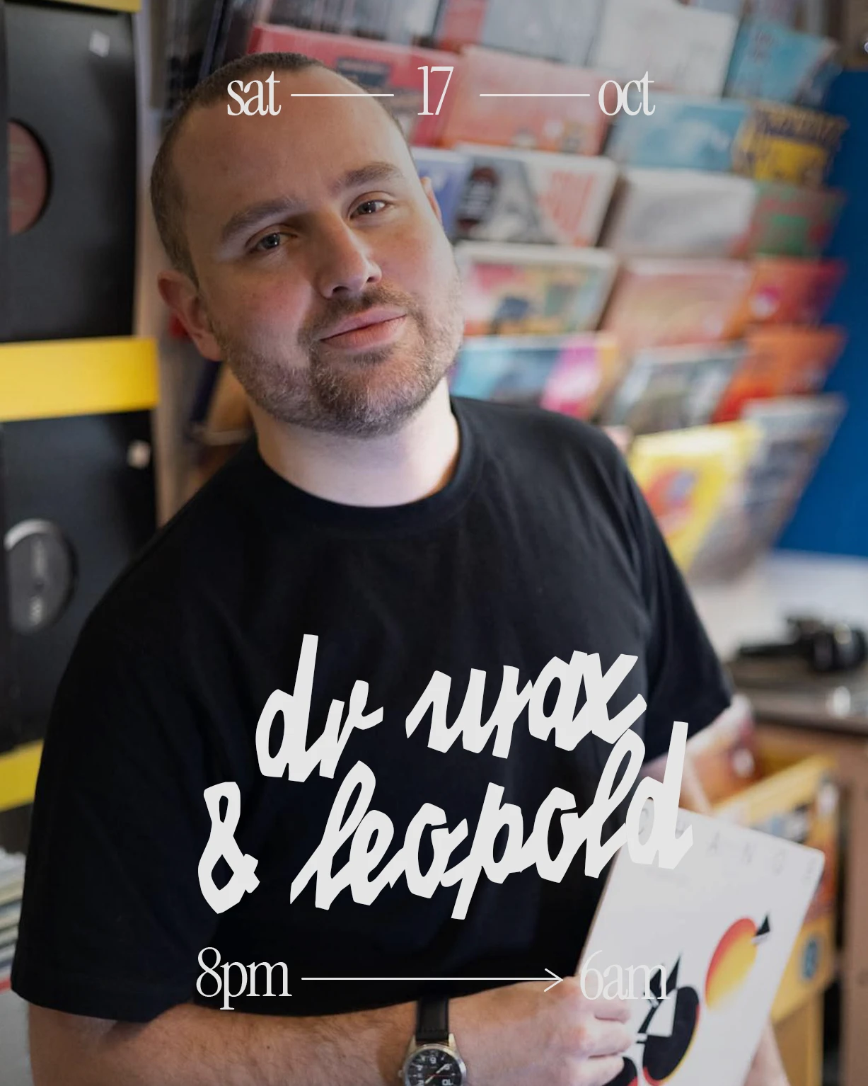 Vinyles All Night Long : Dr Wax + Leopold