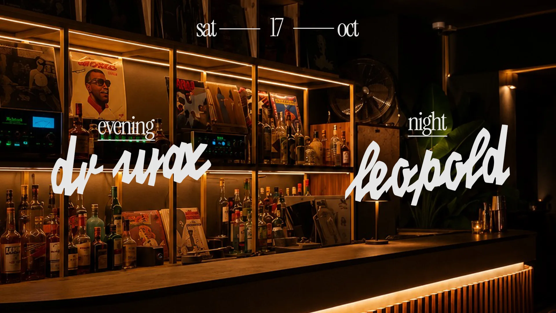 Vinyles All Night Long : Dr Wax + Leopold