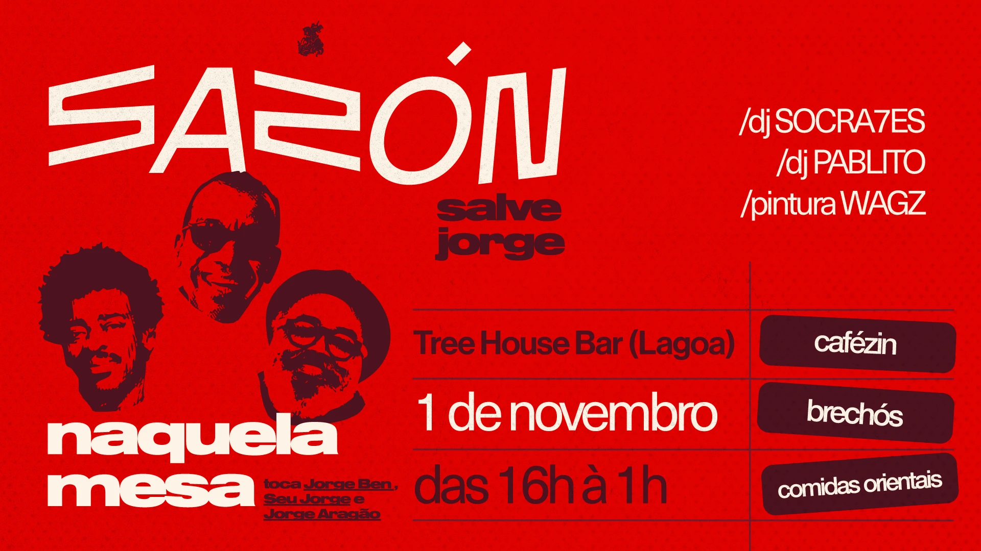 Sazón Festinha • Especial Salve Jorge!
