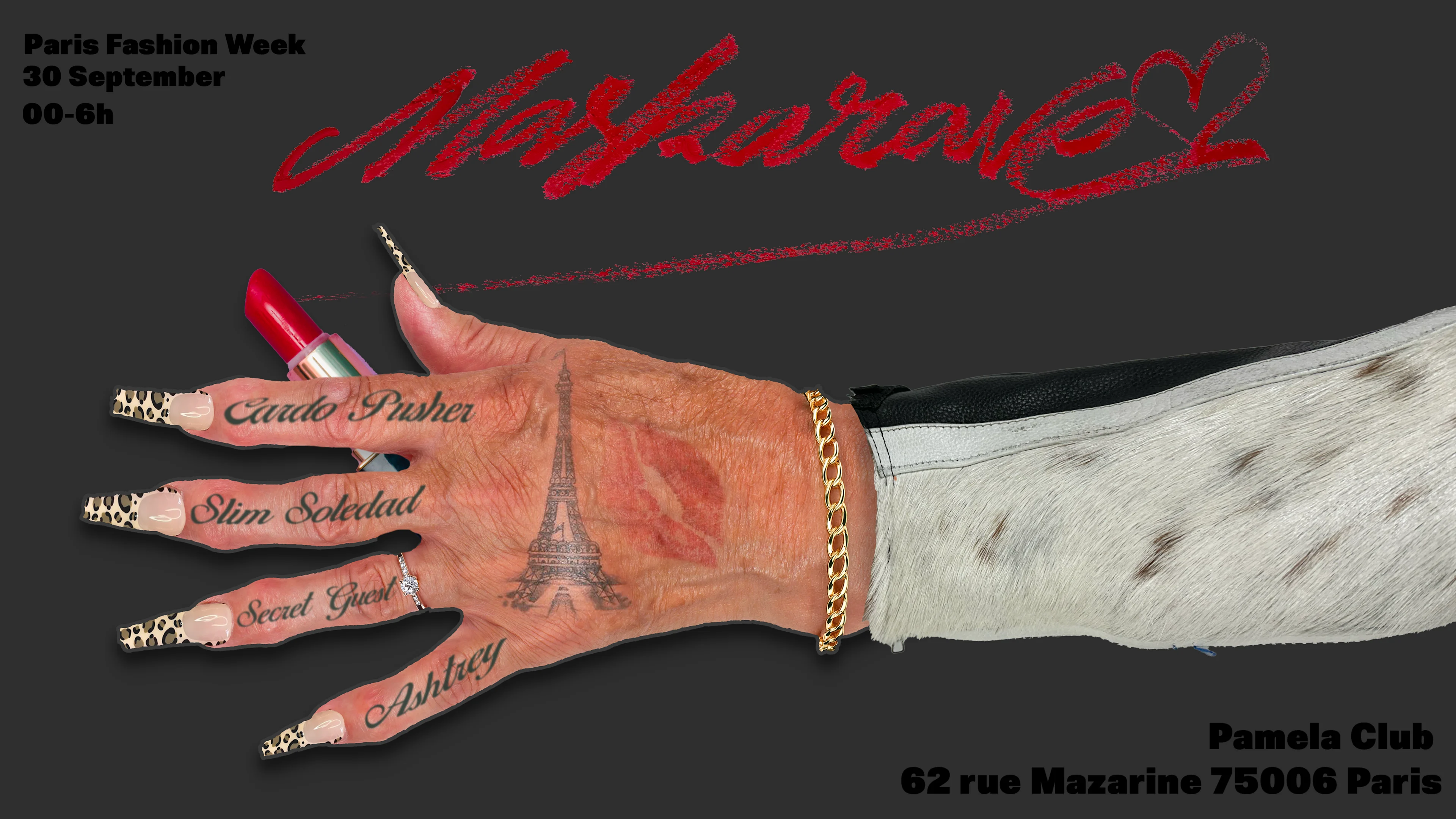 Maskarave 003- Cardo Pusher, Slim Soledad, Ashtrey, Suprises
