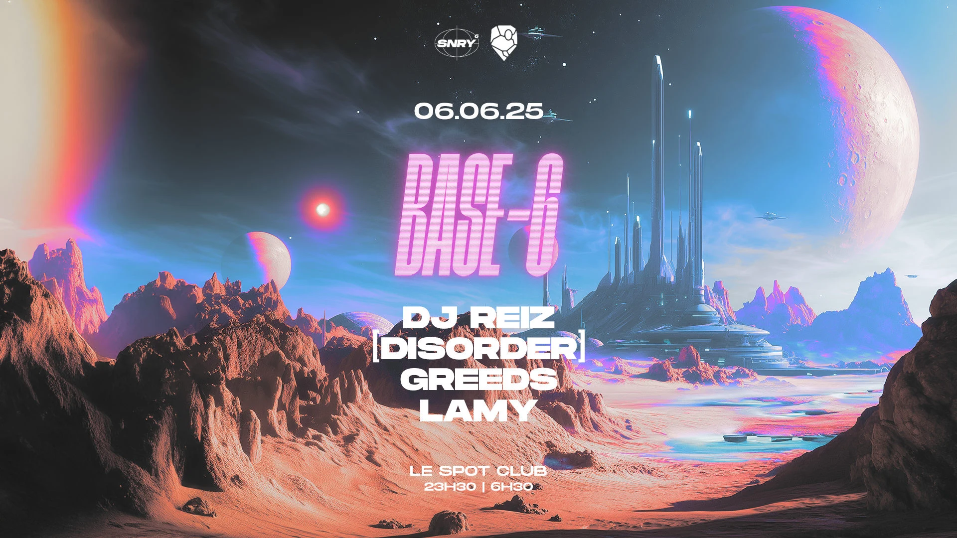 Base-6 By Senary : Dj Reiz, [Disorder], Greeds, Lamy