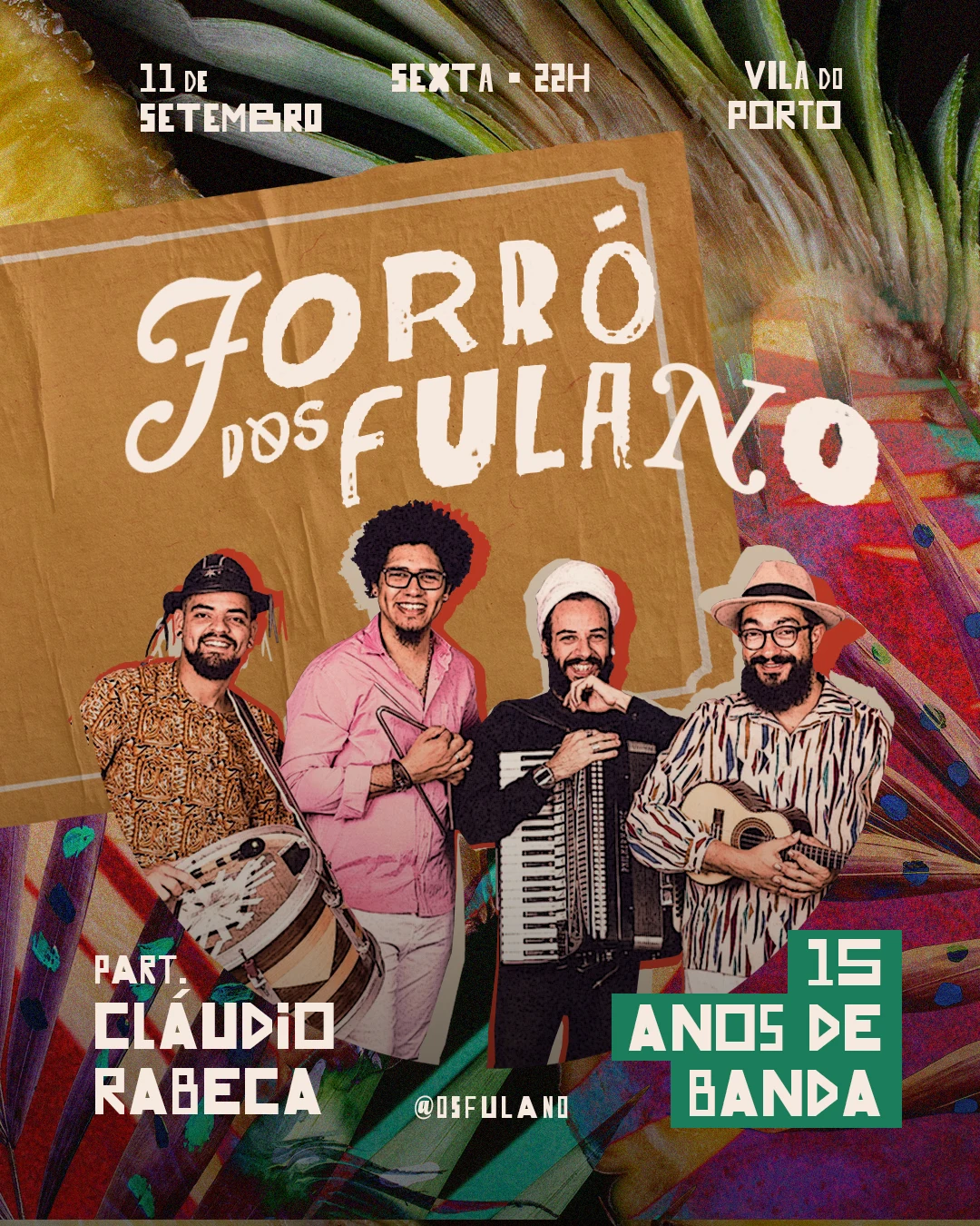 Forró D'os Fulano // Setembro