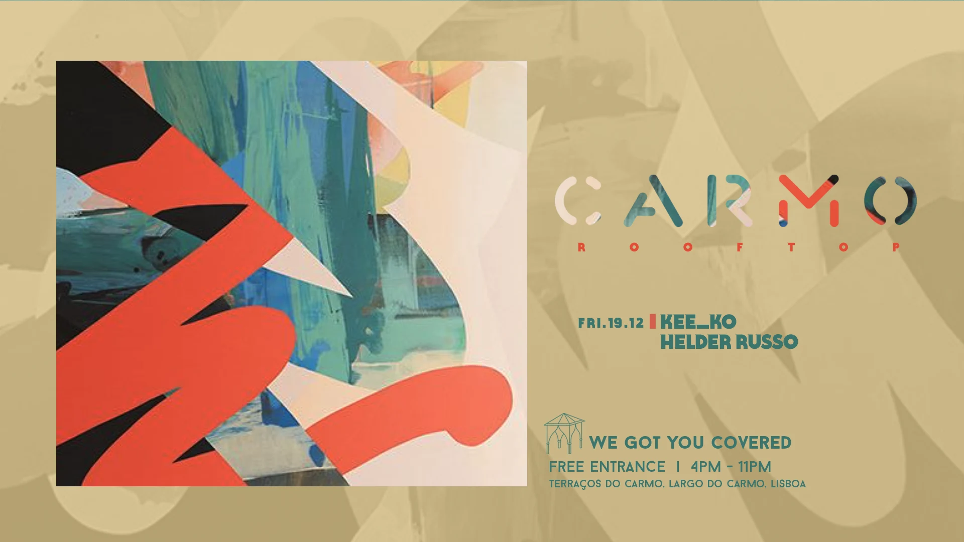 Helder Russo & Kee_Ko @ Carmo Rooftop - Intimate Vinyls