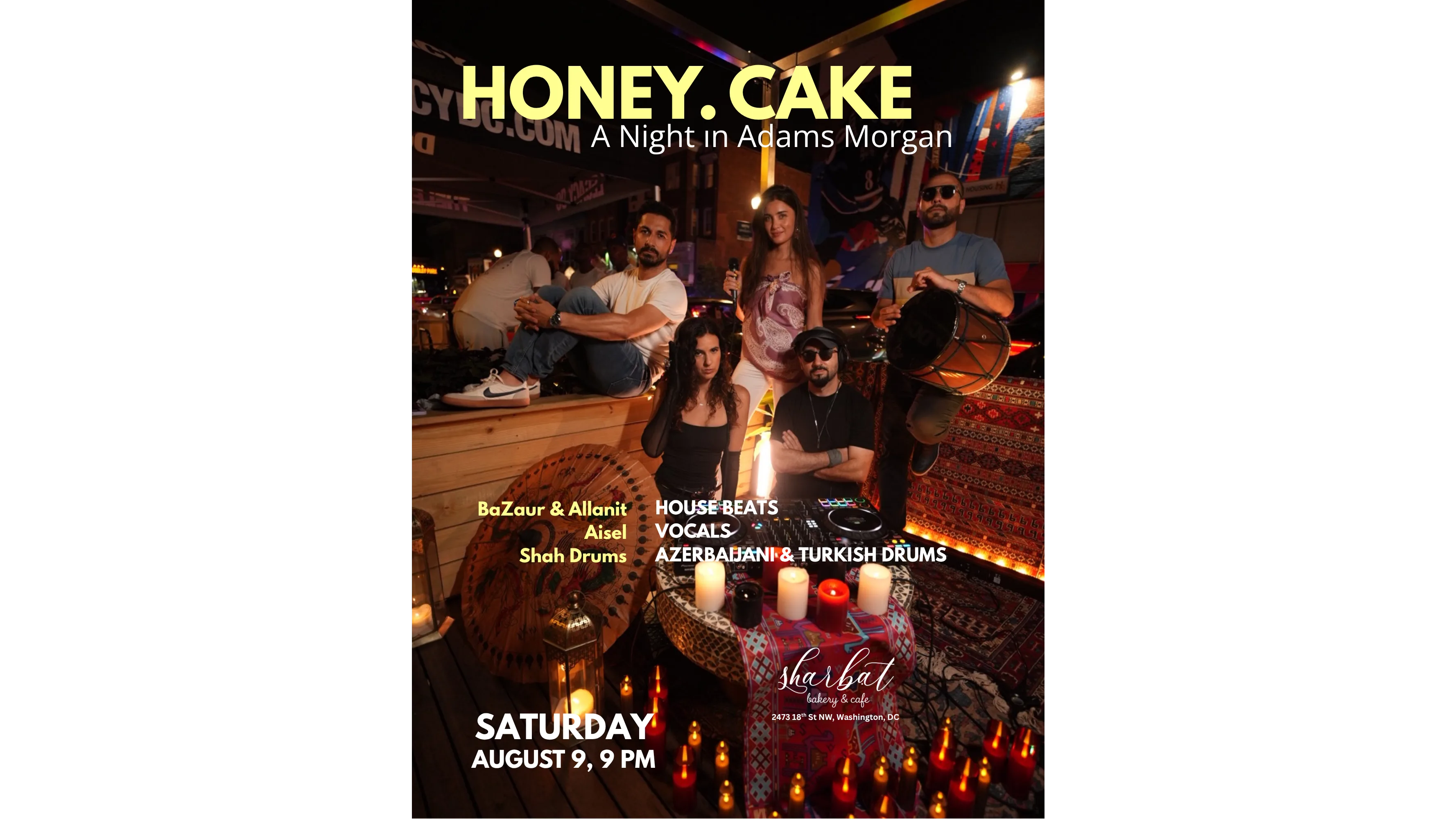 Honey Cake: A Night In Adams Morgan, DC