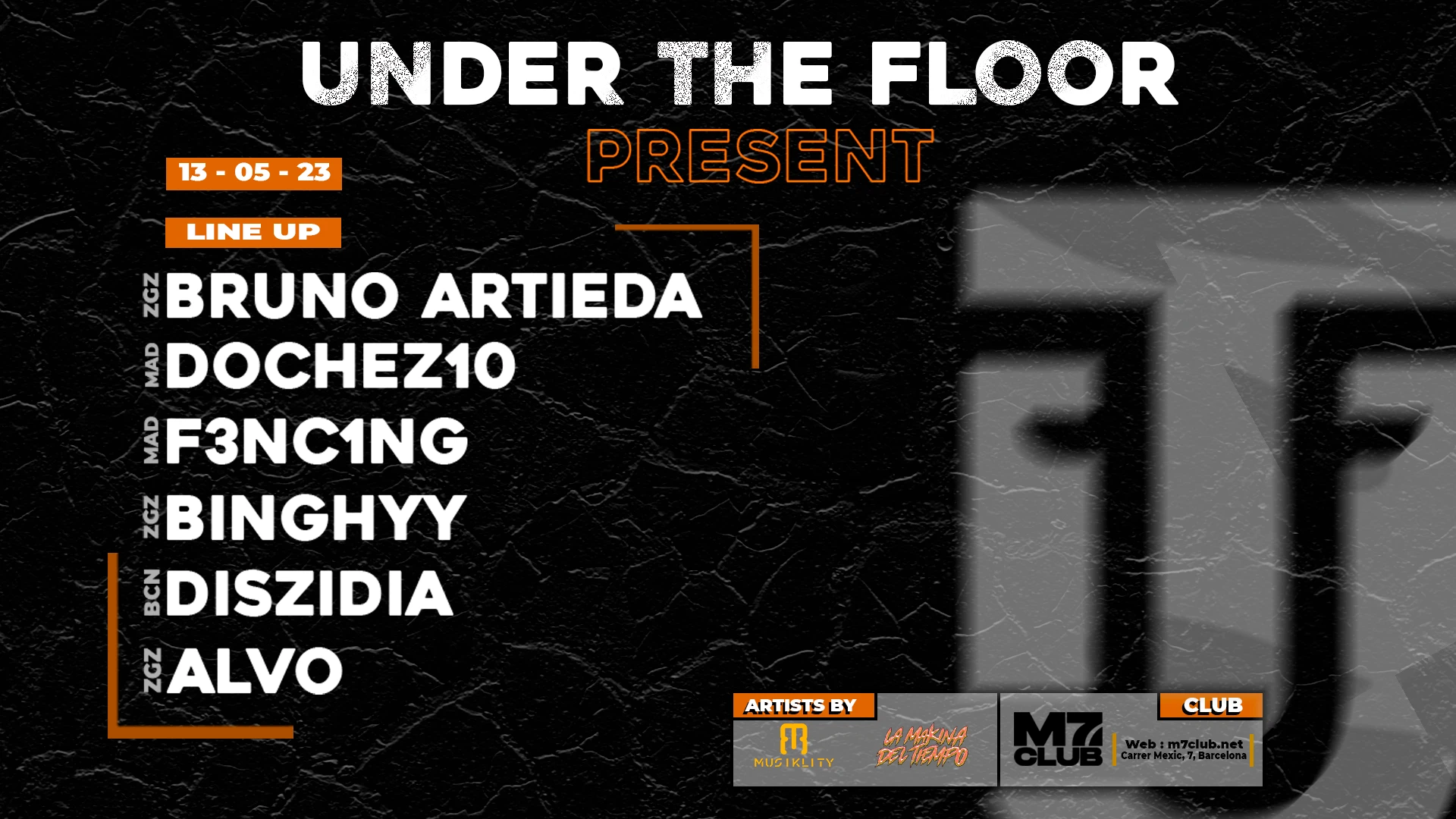 Utf X M7 (Showcase Musiklity & Makina Del Tiempo)