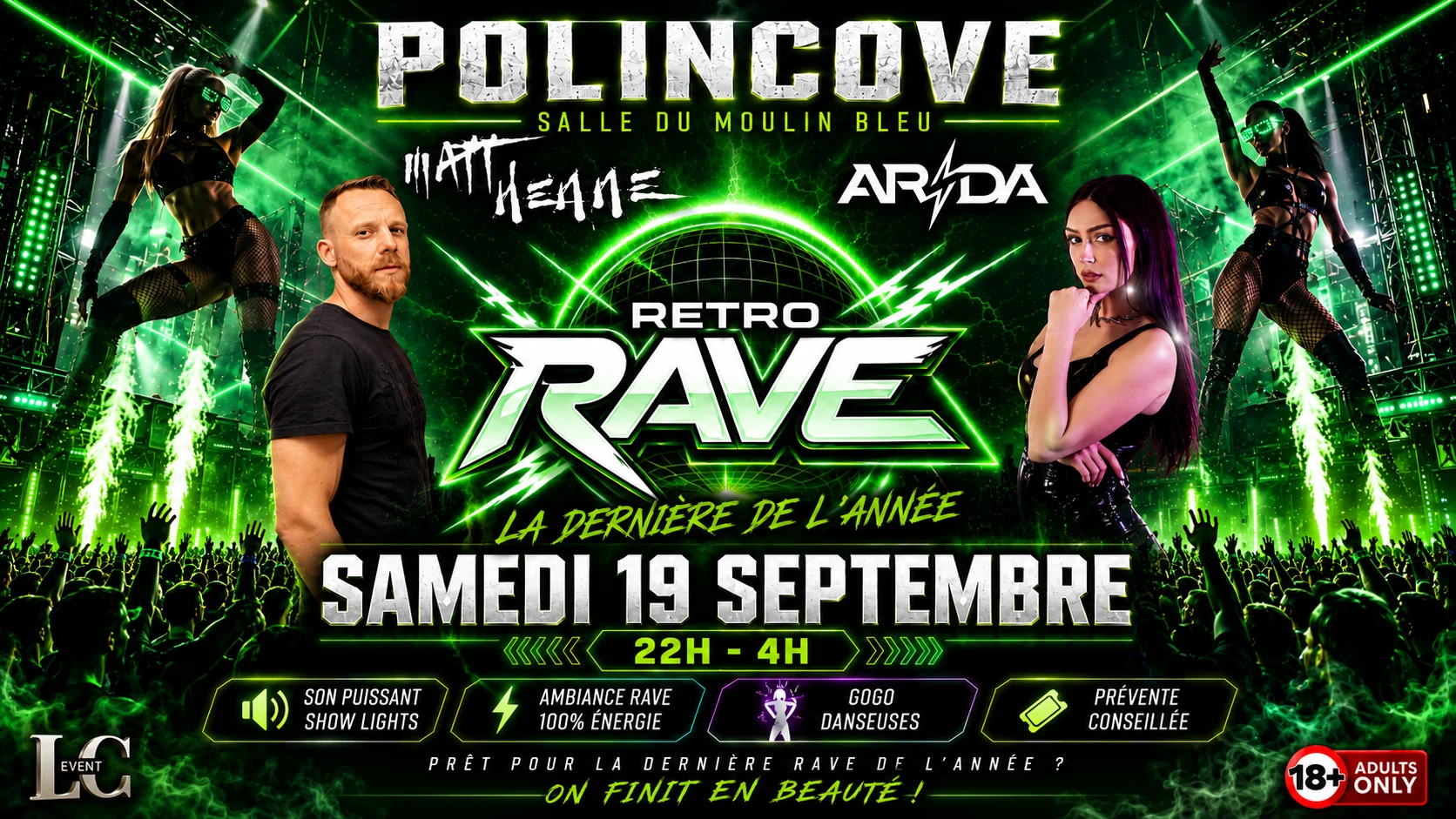 Retro Rave : La Dernière De L'année ! Arda - Matt Henne