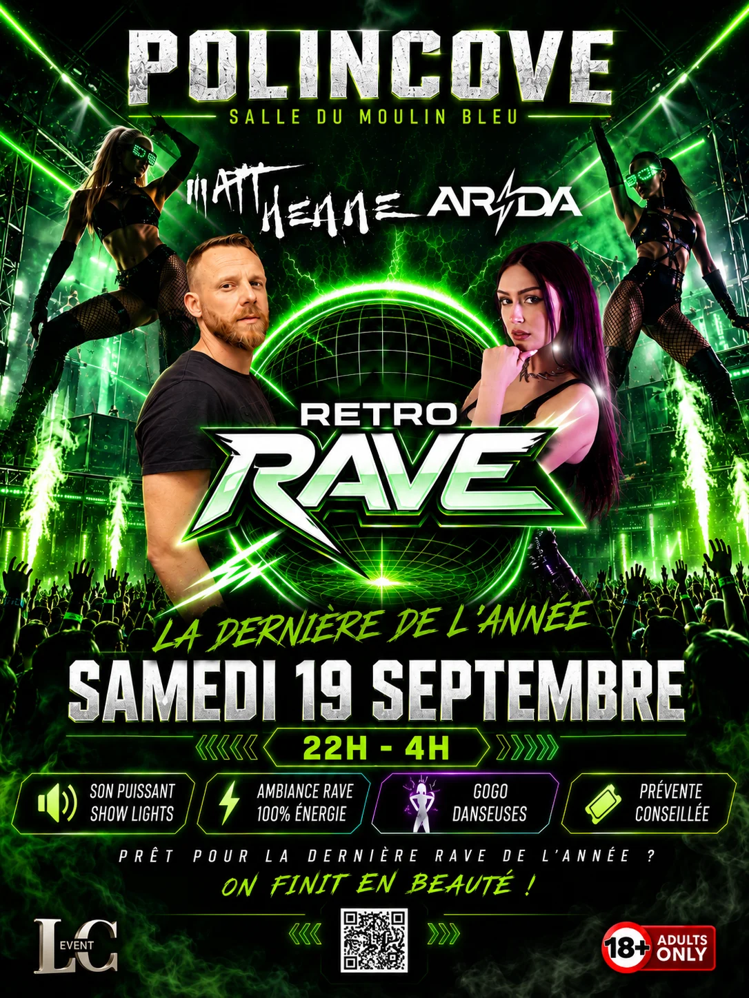 Retro Rave : La Dernière De L'année ! Arda - Matt Henne