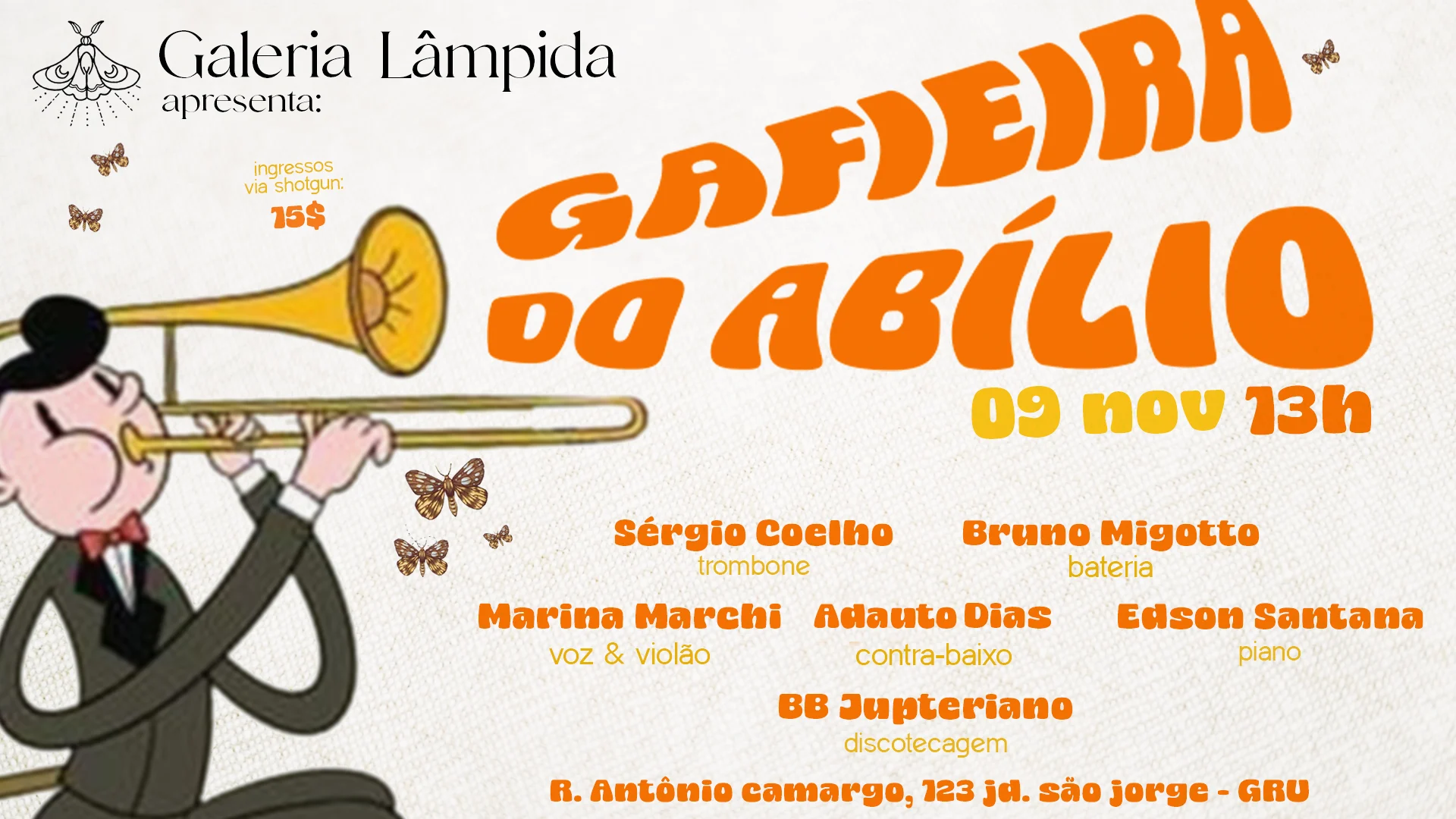 Galeria Lâmpida Apresenta: Gafieira Do Abílio