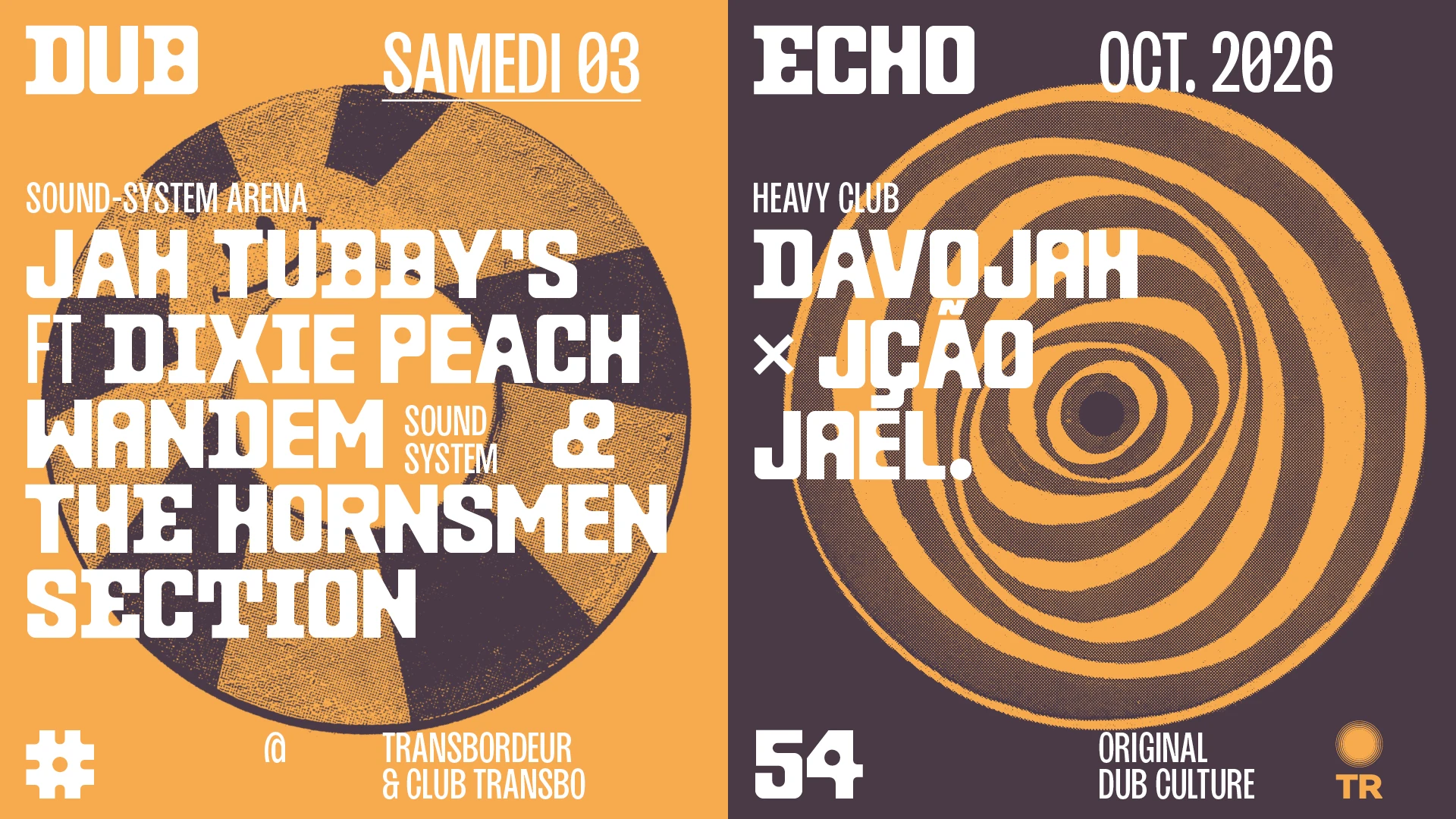 Dub Echo : Jah Tubby's Ft. Dixie Peach, Wandem Sound System