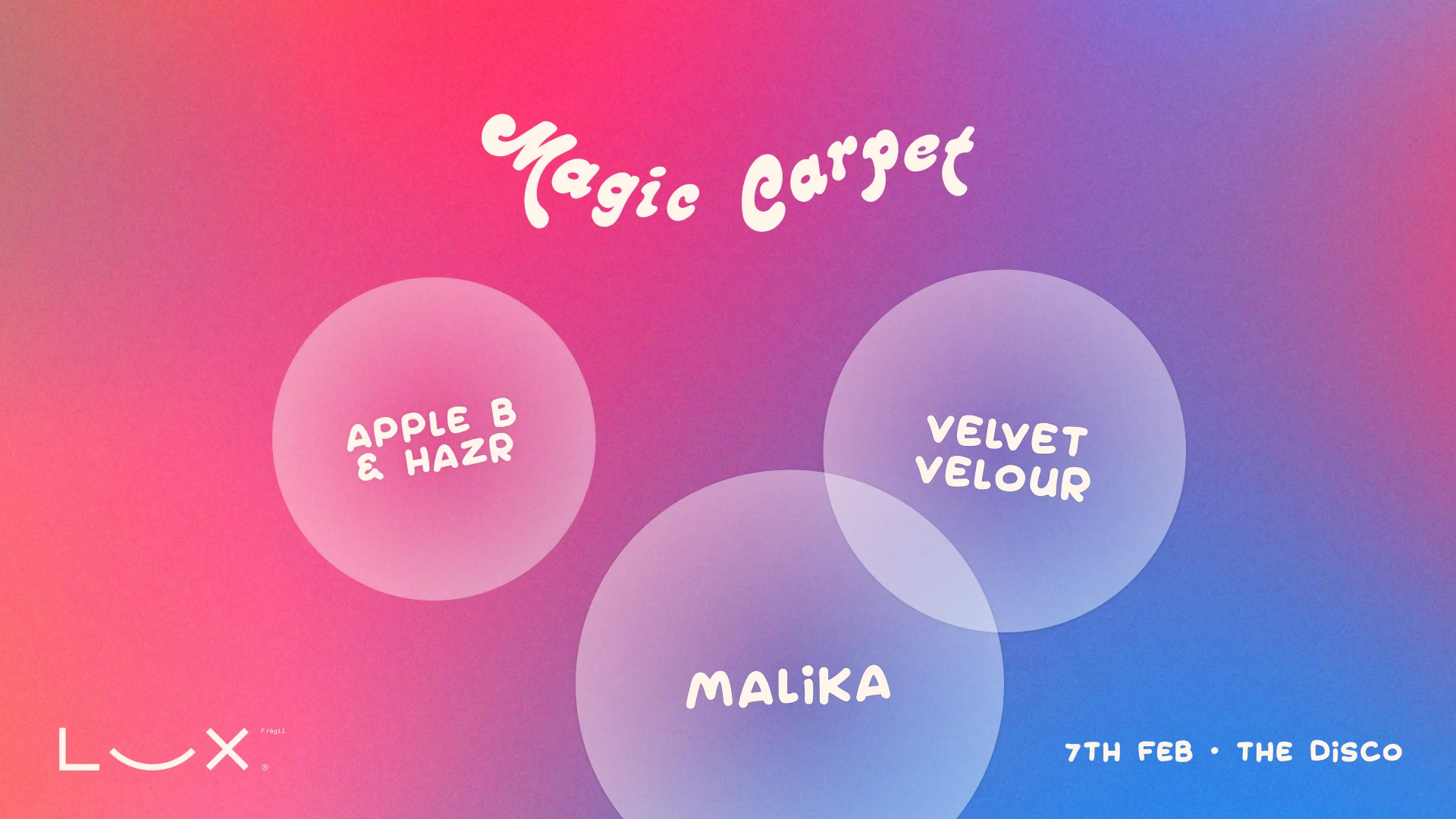 Magic Carpet With Malika And Velvet Velour
