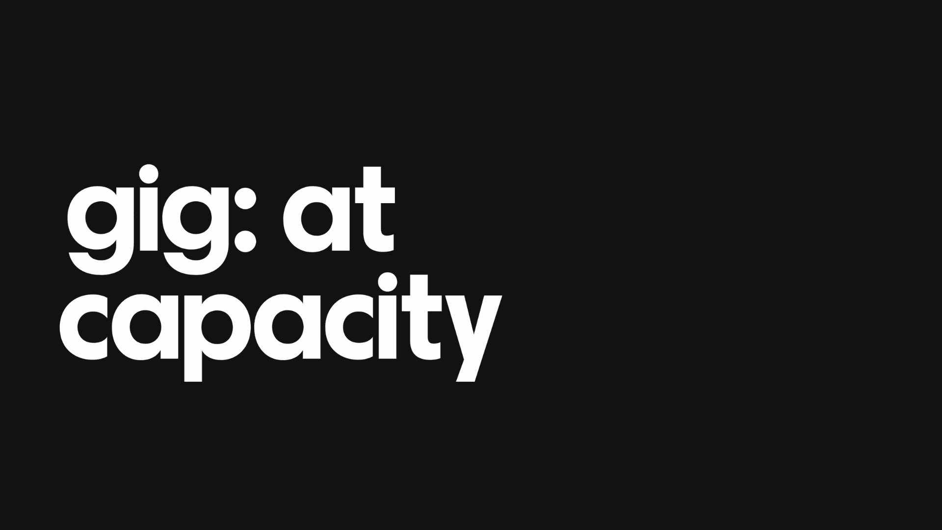 Gig App