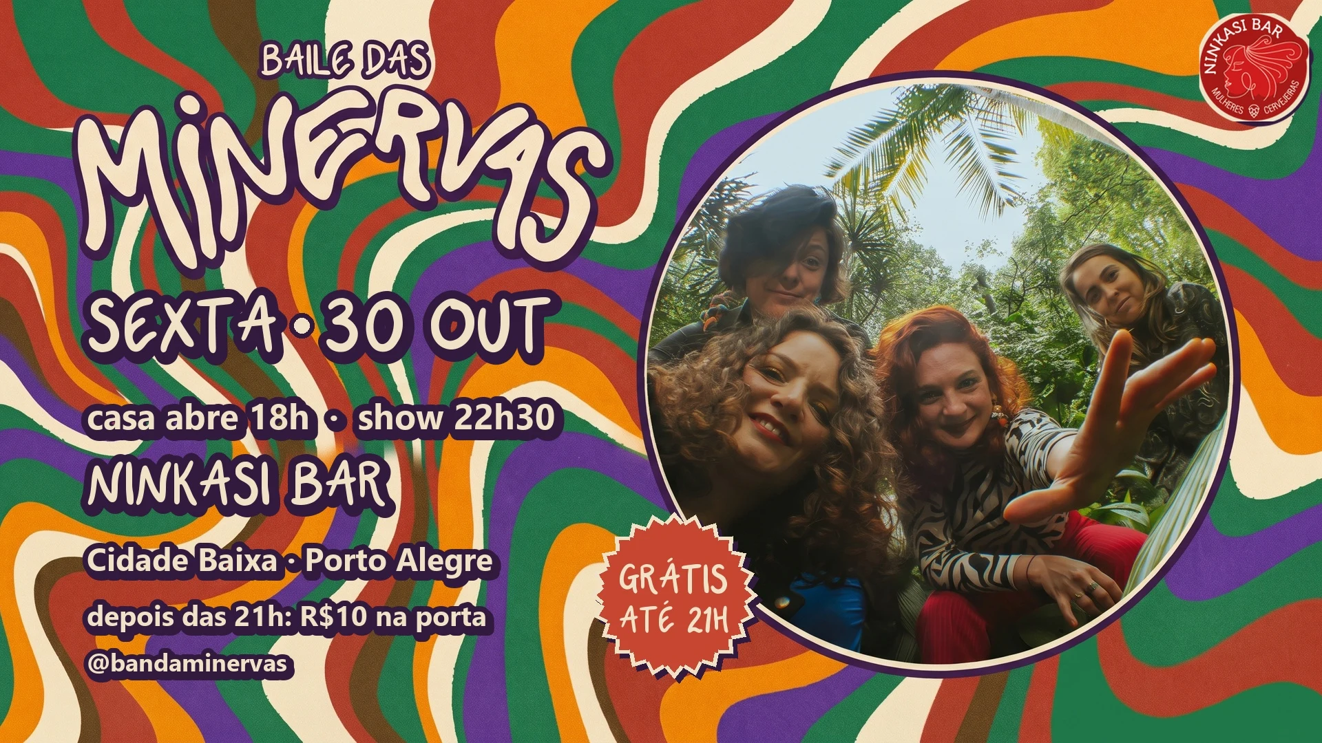 Baile Das Minervas - Cumbia, Samba-Rock E Brasilidades