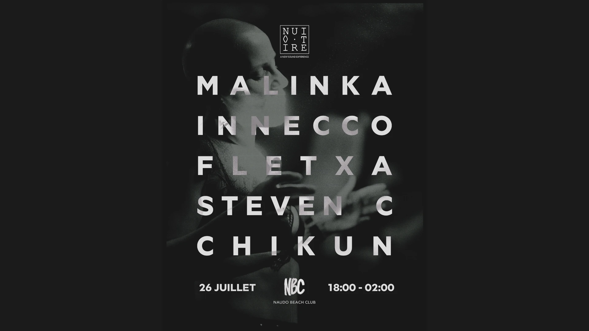 Nuit Noire X Naudo Beach Club 26.07
