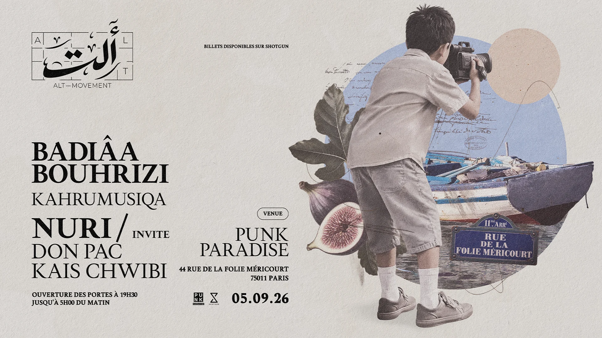 Alt #1 - Badiâa Bouhrizi / Nuri Invite Don Pac / Kais Chwibi