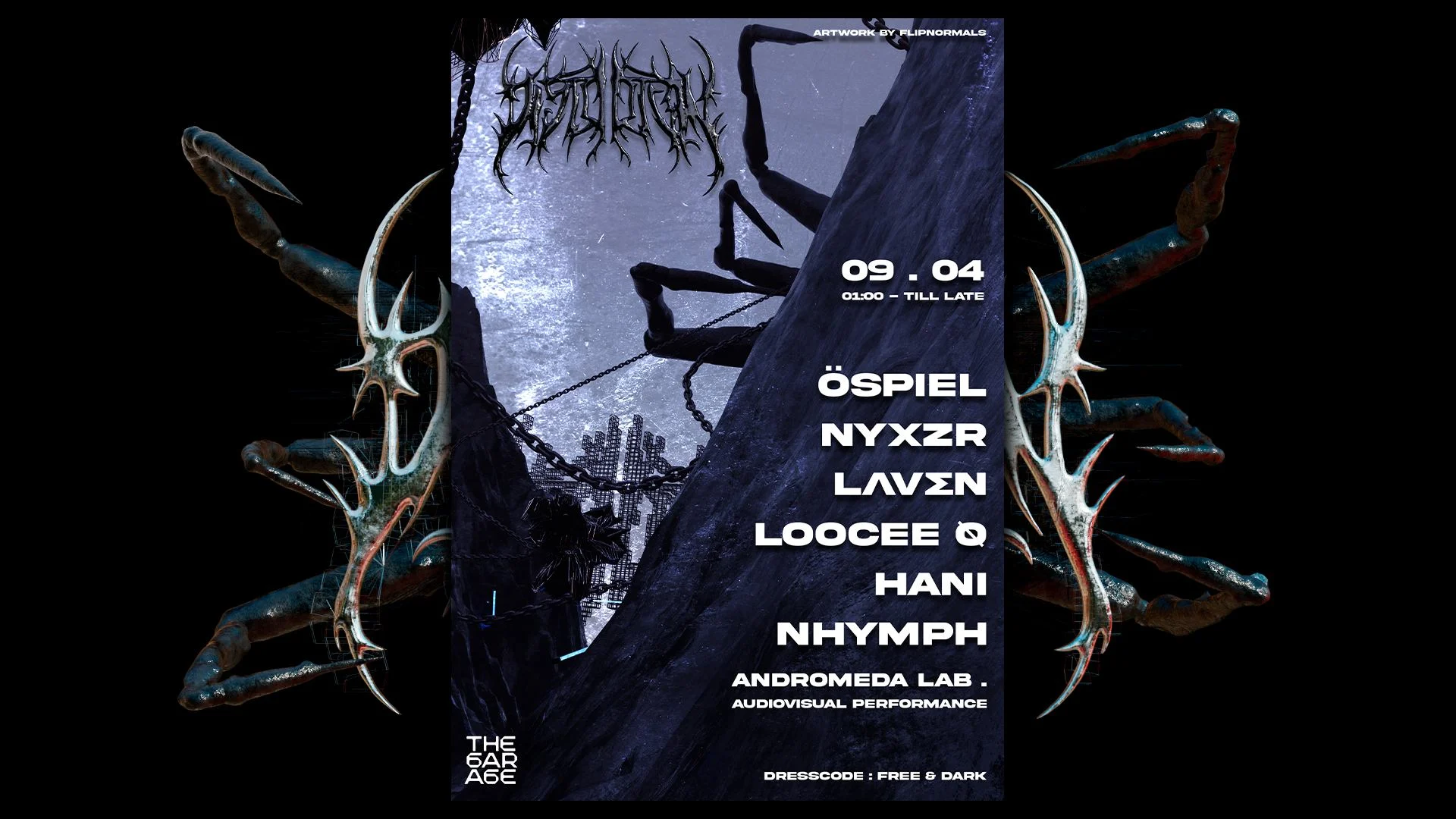 Distortion Pres. Öspiel (Raw) L A V E N (Gegenberlin) Nyxzr