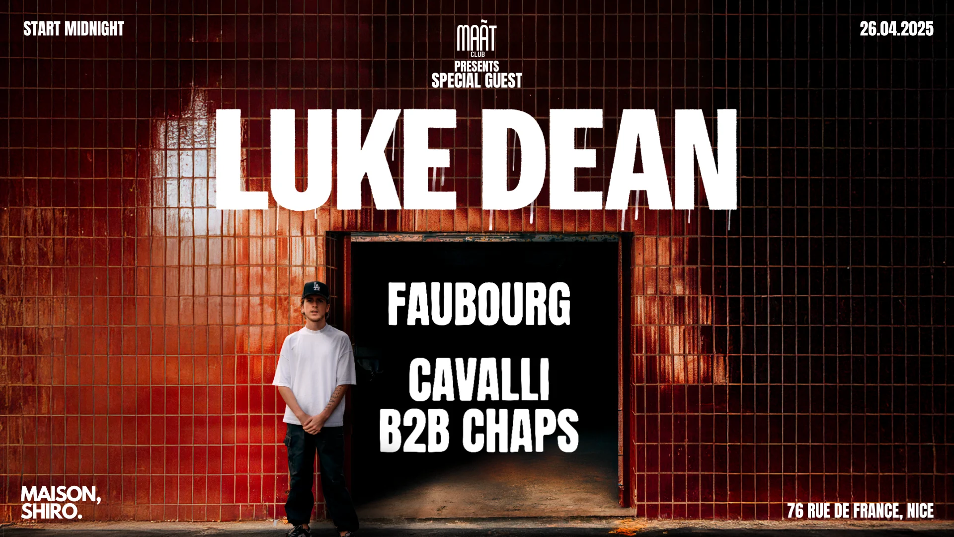 Maãt Club X Luke Dean