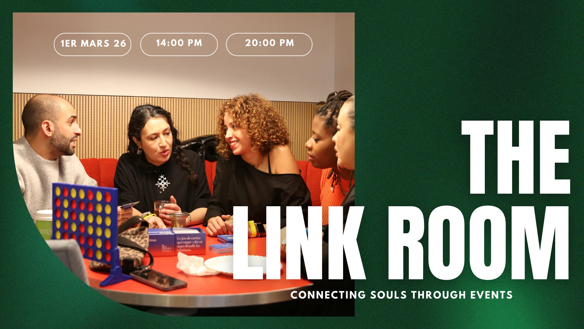 The Link Room - Contre Soirée - Dimanche 1er Mars