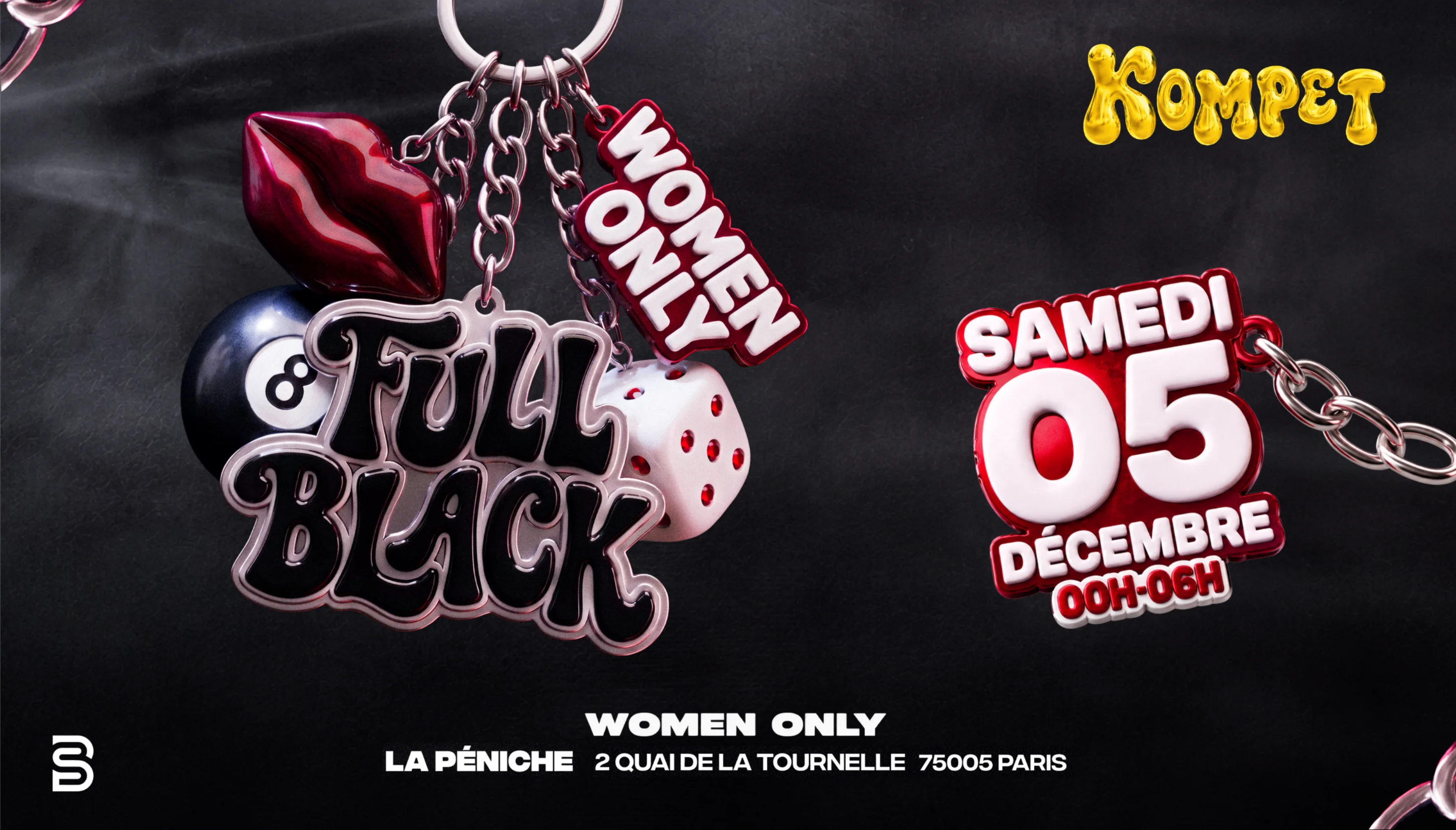 Kompet - Full Black Edition