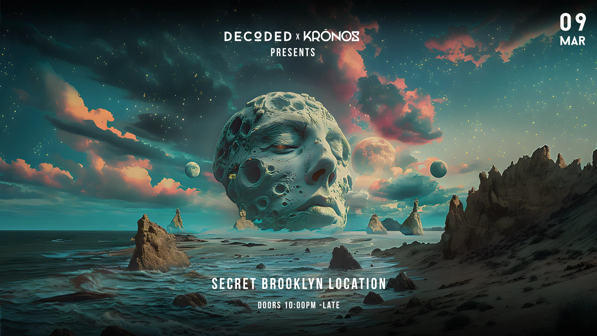 Decoded X Kronos @ Secret Location