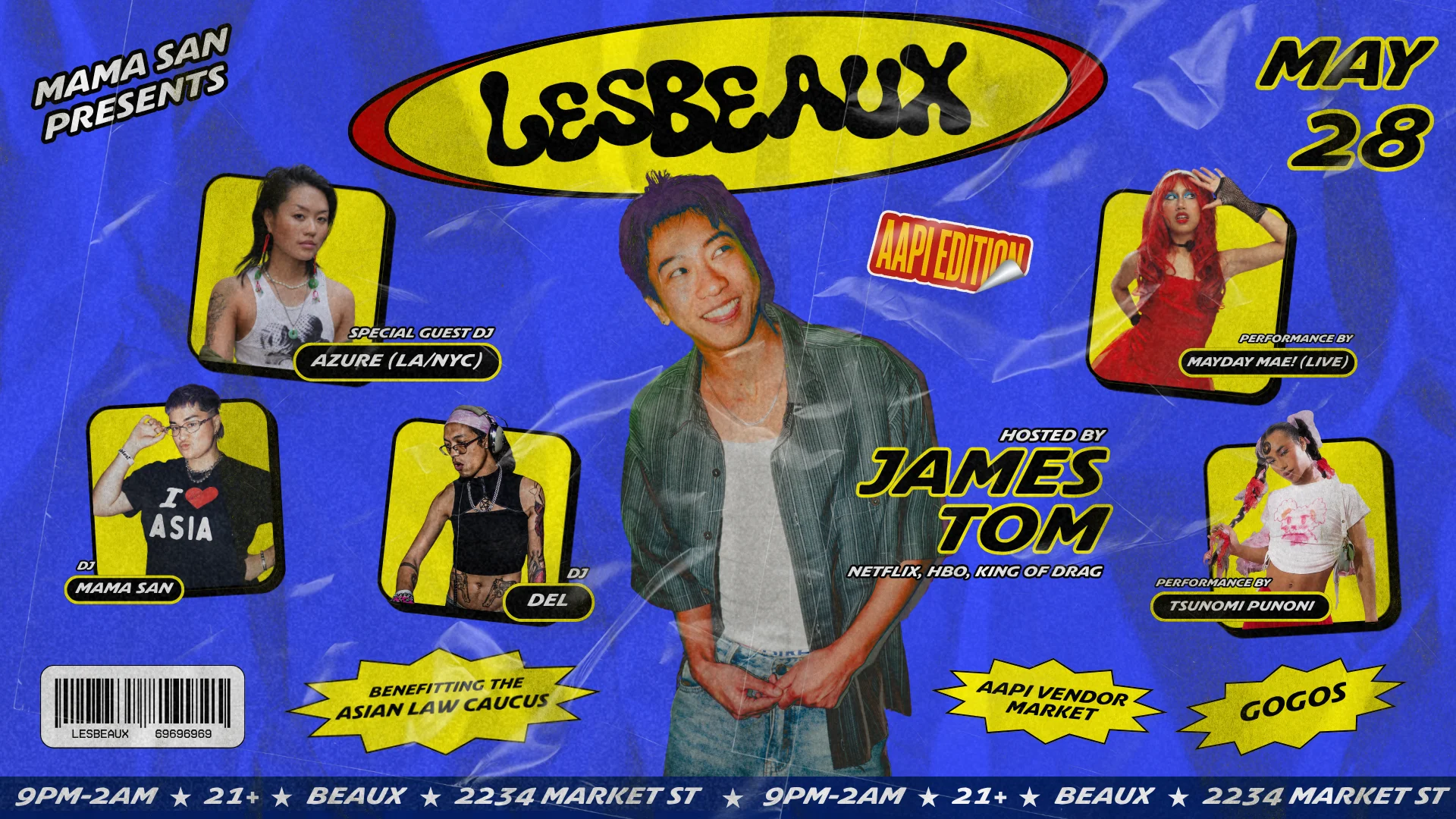 Lesbeaux Feat. James Tom & Azure!