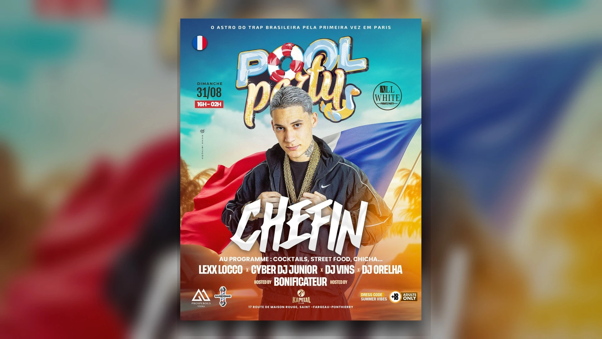 Chefin À Paris : Brazilian Pool Party !