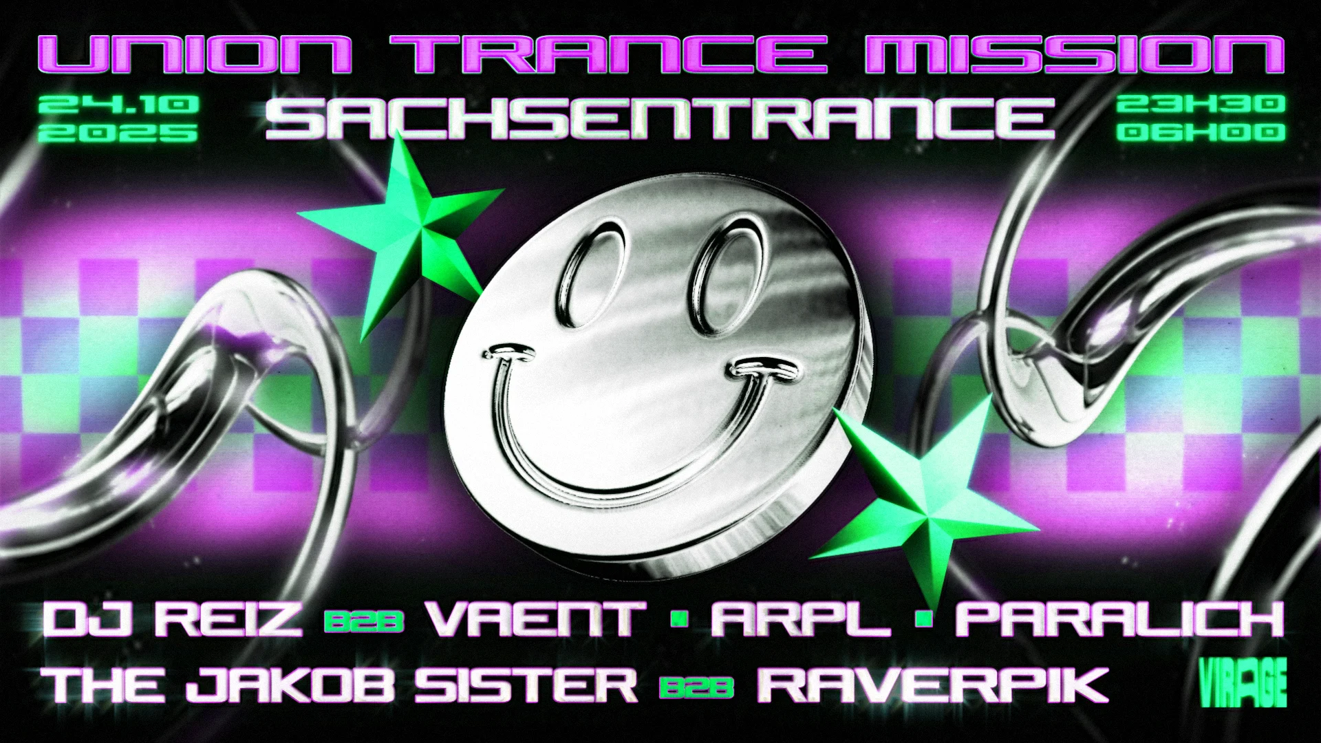 Union Trance Mission X Sachsentrance : Paralich, Dj Reiz ...